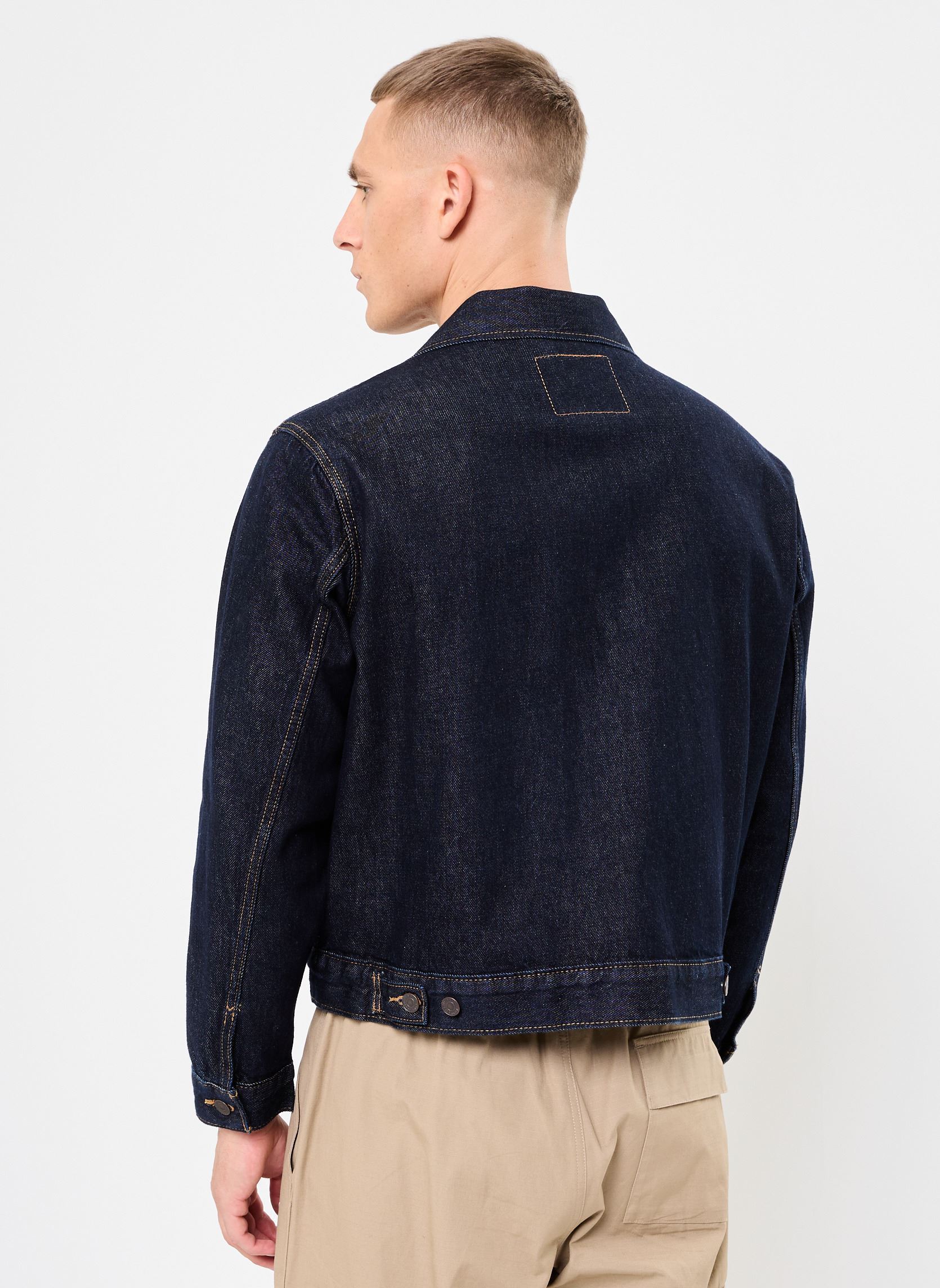 Vestes EMBARCADERO STATION JKT homme bleu Levi's Vestes EMBARCADERO STATION JKT homme bleu LOVE YOUR SMILE RINSE