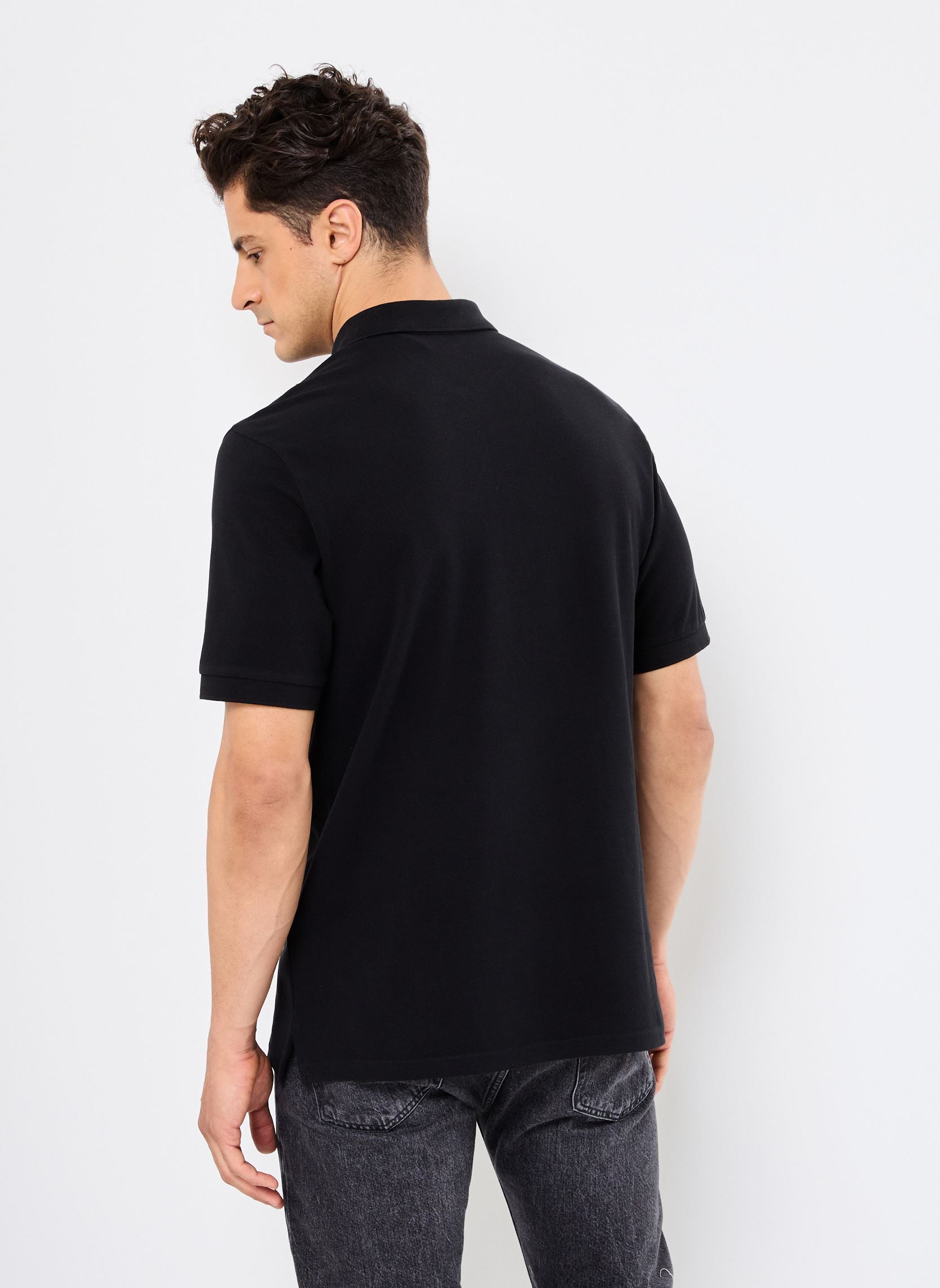 Kurzarm-Poloshirts ZIP POLO herren schwarz Levi's Kurzarm-Poloshirts ZIP POLO herren schwarz Mineral Black