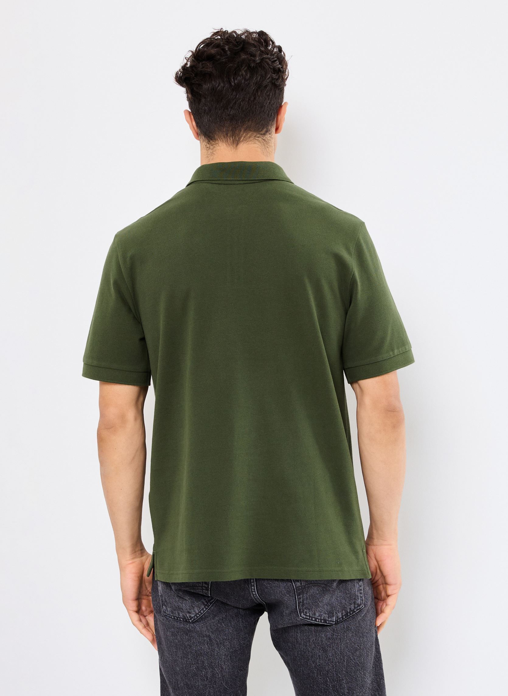 Kurzarm-Poloshirts ZIP POLO herren grün Levi's Kurzarm-Poloshirts ZIP POLO herren grün Kombu Green