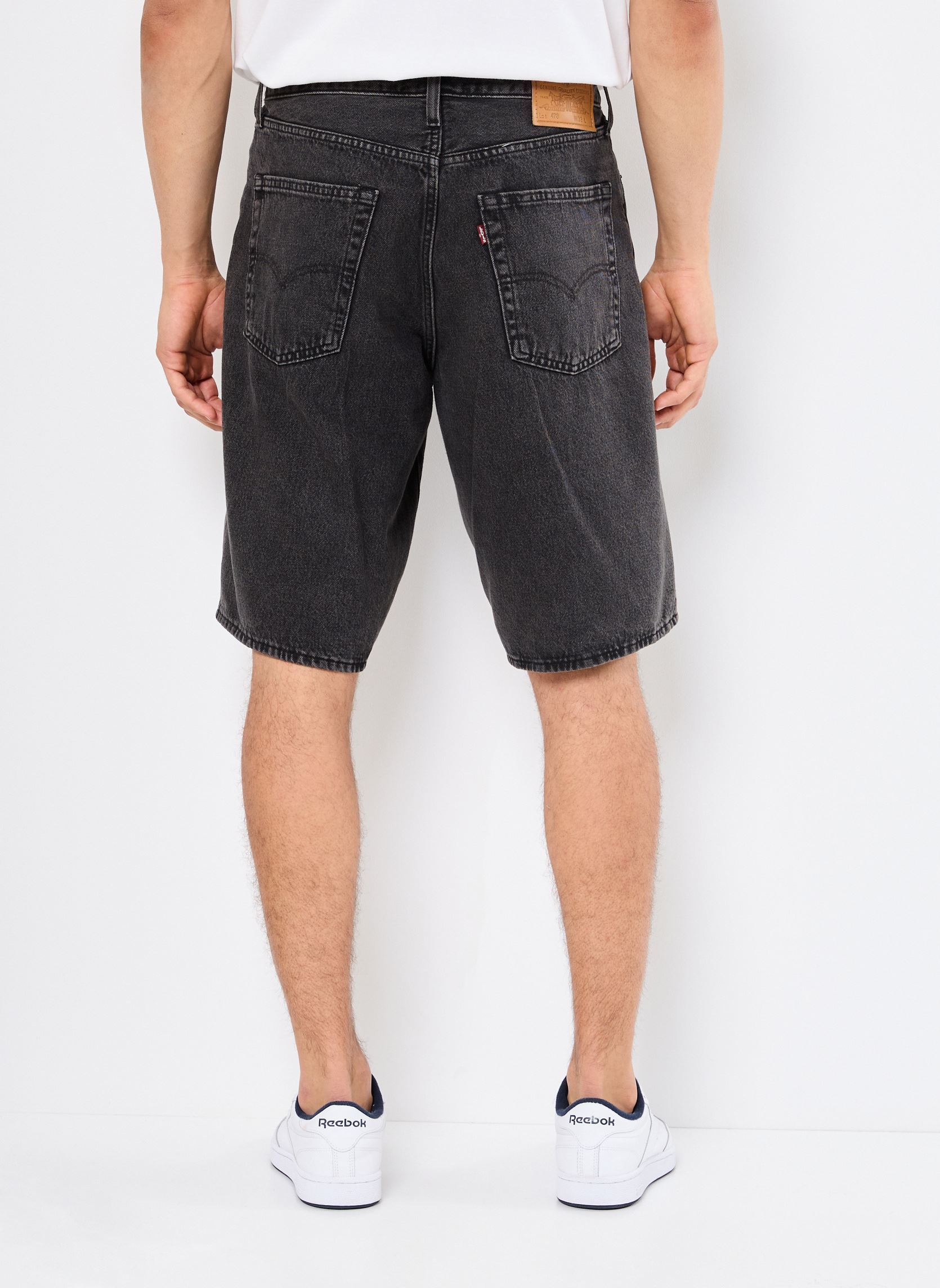 Shorts en jean 478 BAGGY SHORTS homme gris Levi's Shorts en jean 478 BAGGY SHORTS homme gris OVERNIGHT BAG SHORTS
