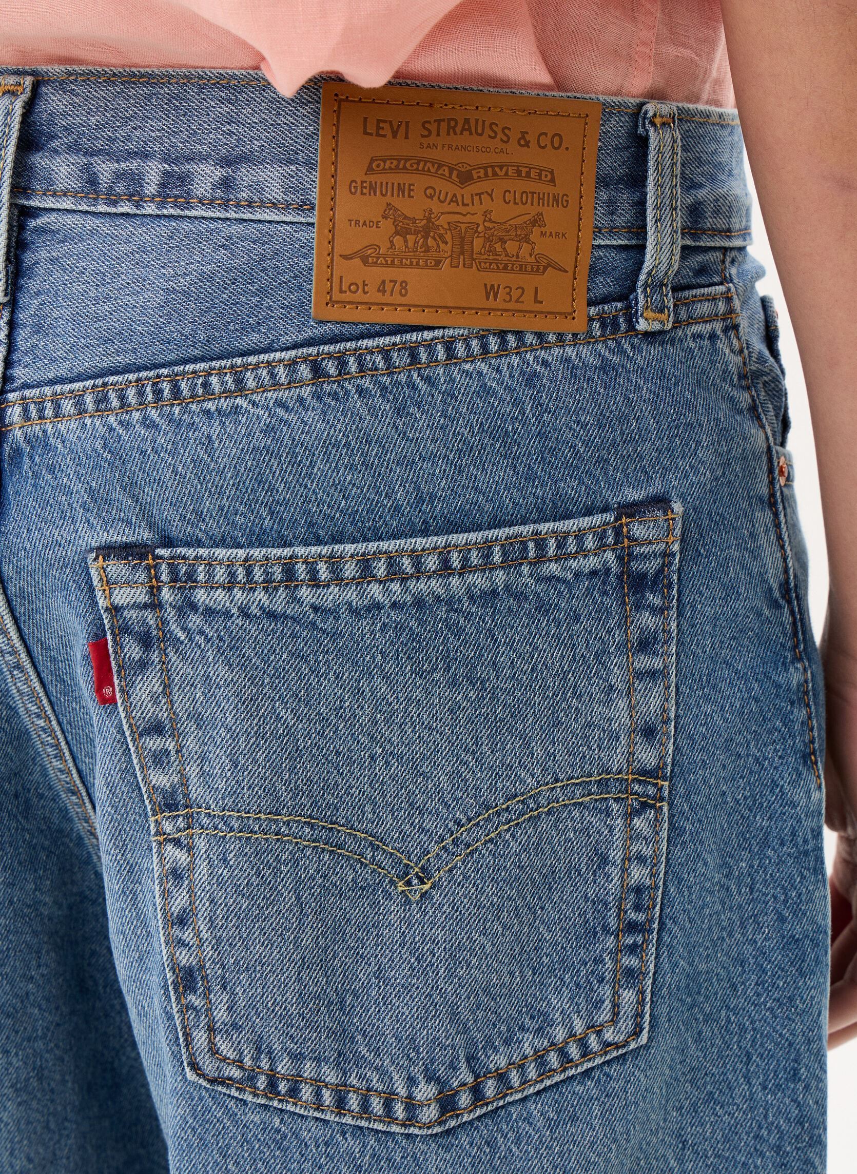 Jeansshorts 478 BAGGY SHORTS herren blau Levi's Jeansshorts 478 BAGGY SHORTS herren blau My Frequency Shorts