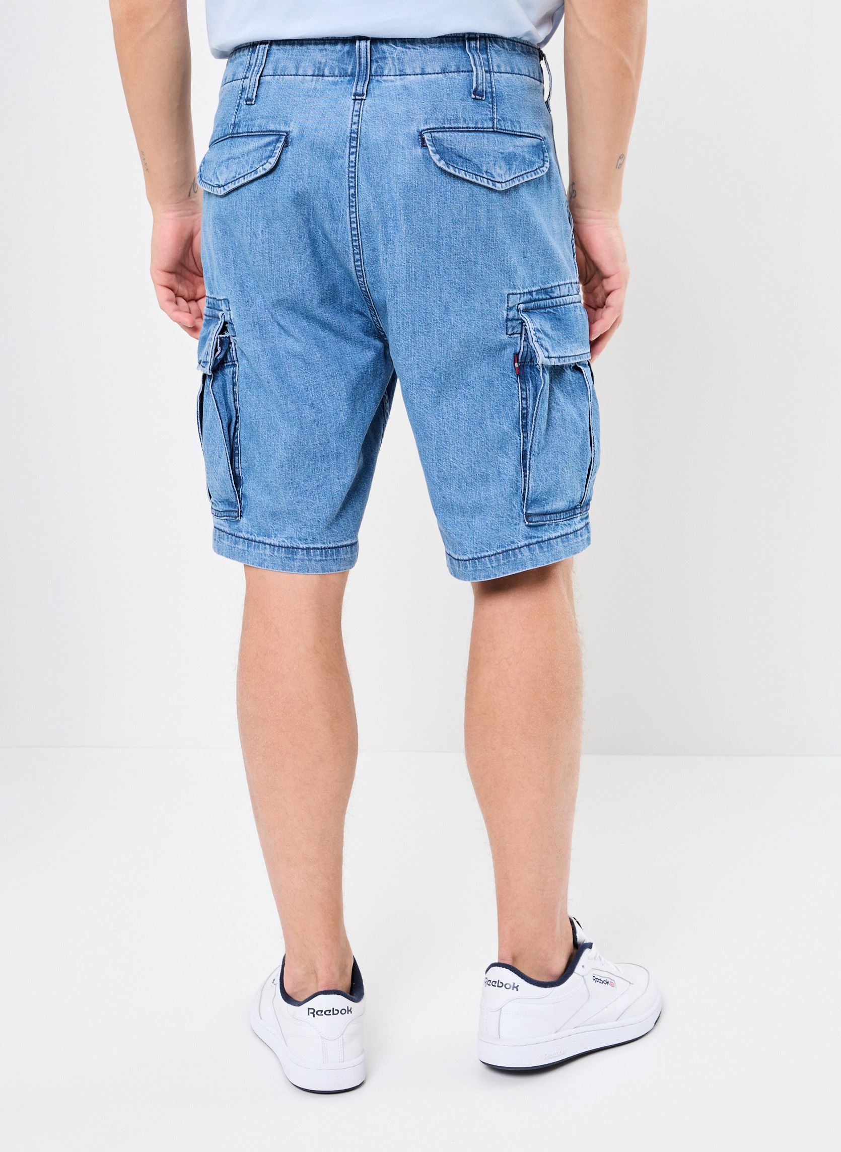 Bermudas CARRIER CARGO SHRT-2 homme noir Levi's Bermudas CARRIER CARGO SHRT-2 homme noir ONLY UP FROM HERE SHORTS