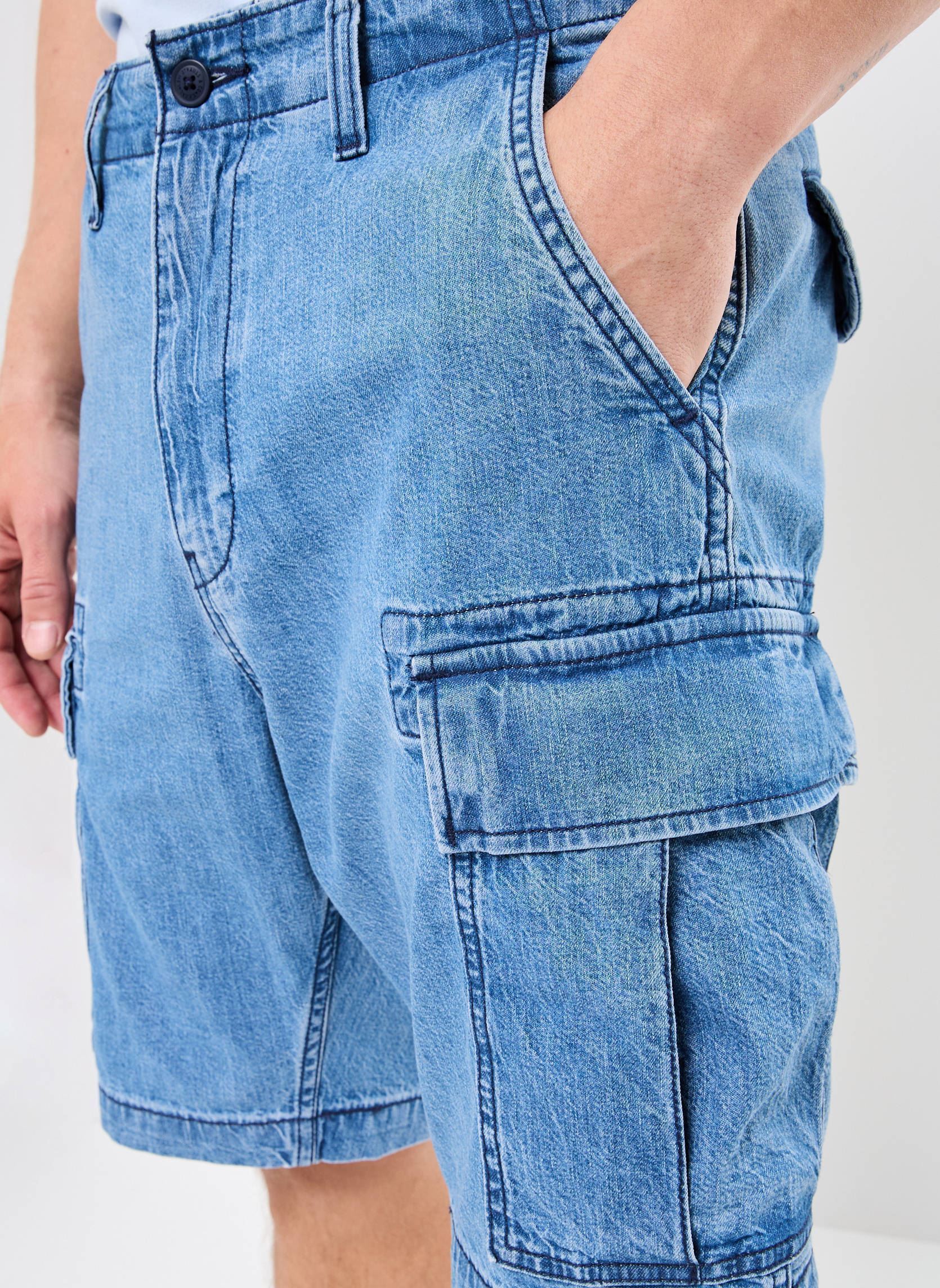 Bermudas CARRIER CARGO SHRT-2 homme noir Levi's Bermudas CARRIER CARGO SHRT-2 homme noir ONLY UP FROM HERE SHORTS