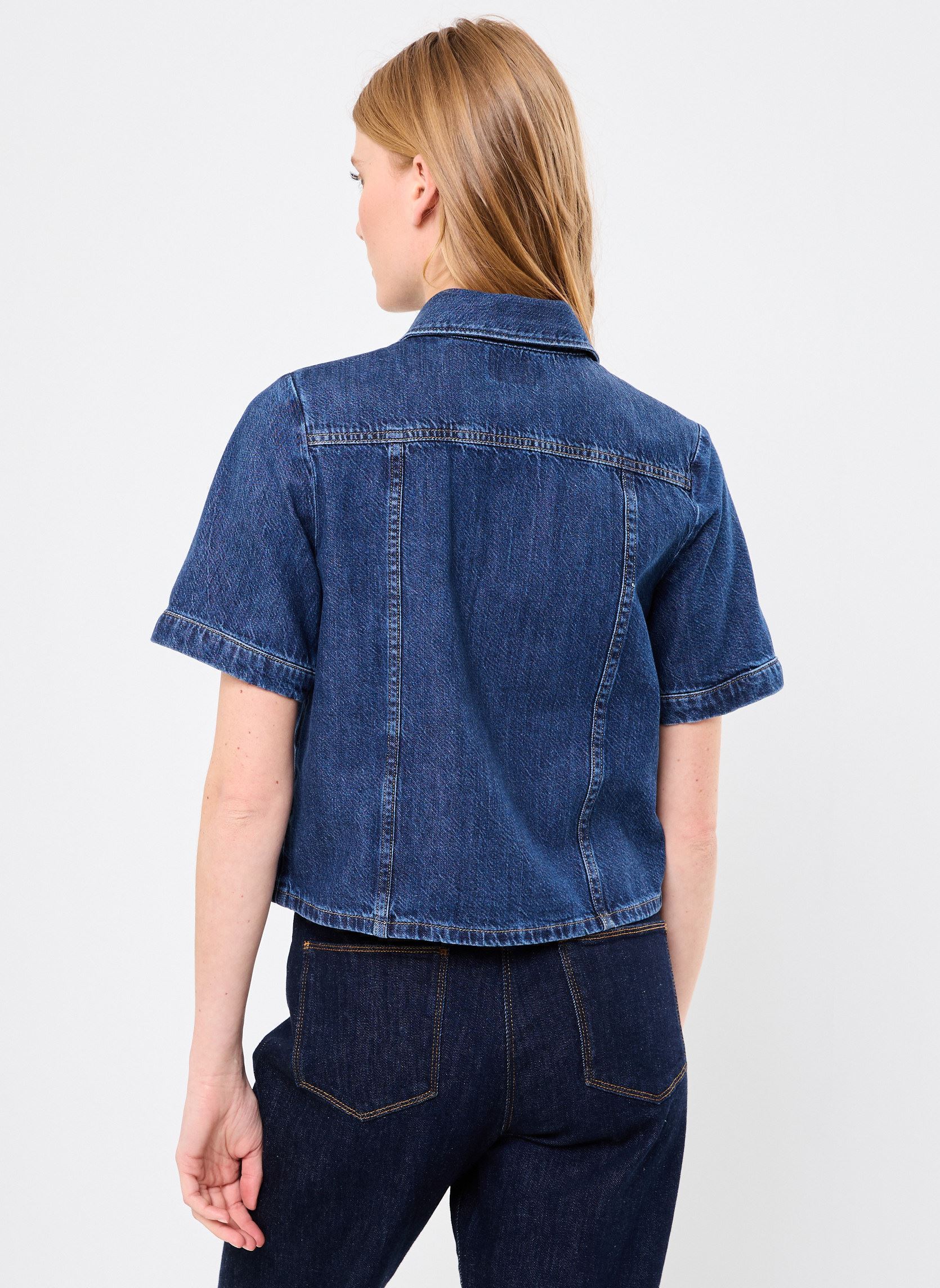 Chemises manches courtes RINOA CAMP SHIRT femme bleu Levi's Chemises manches courtes RINOA CAMP SHIRT femme bleu SLEDGE SISTER