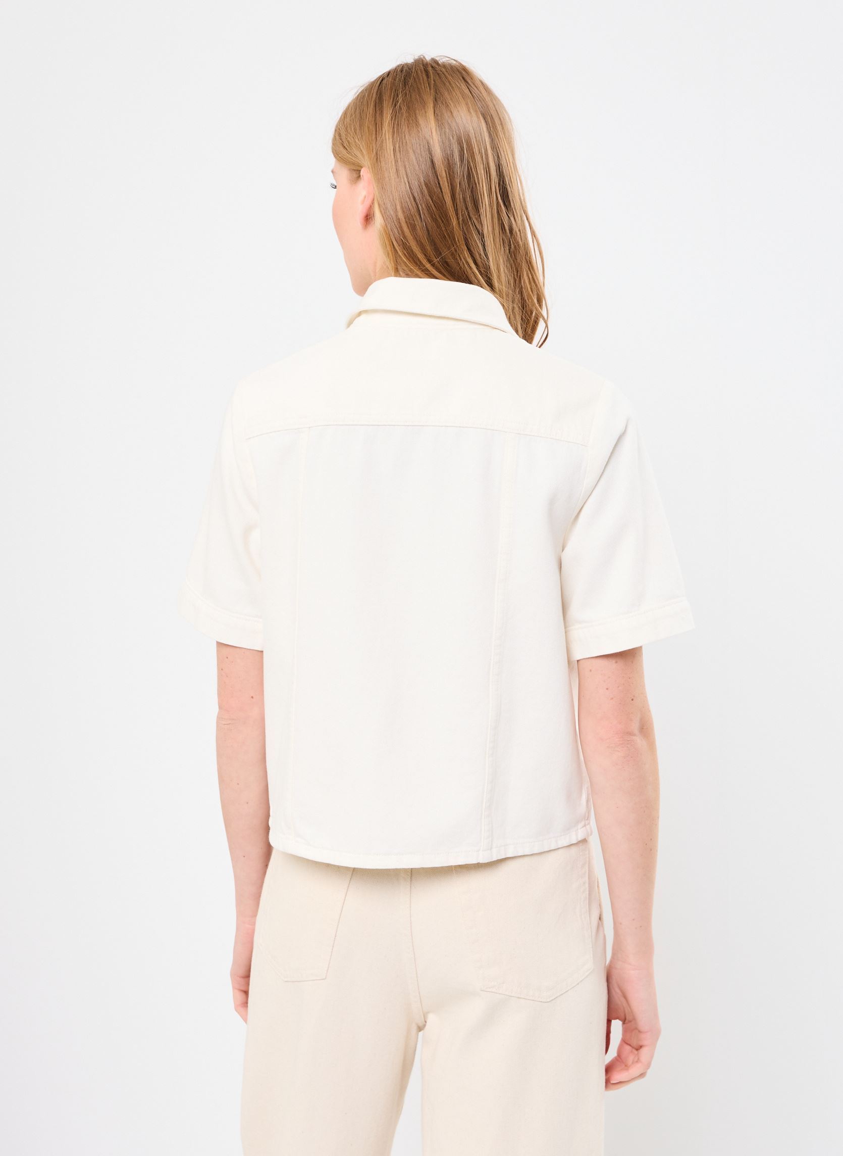 Chemises manches courtes RINOA CAMP SHIRT femme blanc Levi's Chemises manches courtes RINOA CAMP SHIRT femme blanc SEEDED STATE