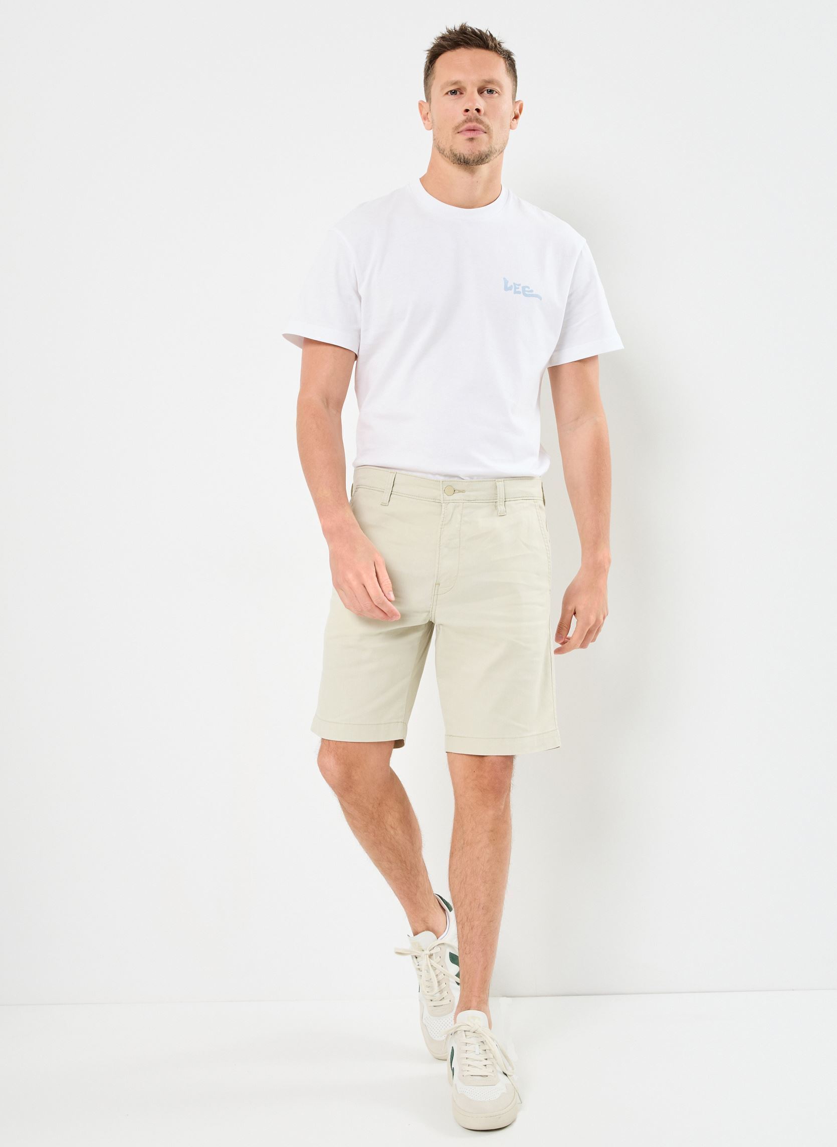 Shorts XX CHINO SHORTS II homme beige Levi's Shorts XX CHINO SHORTS II homme beige TIDAL FOAM COTTON LINEN