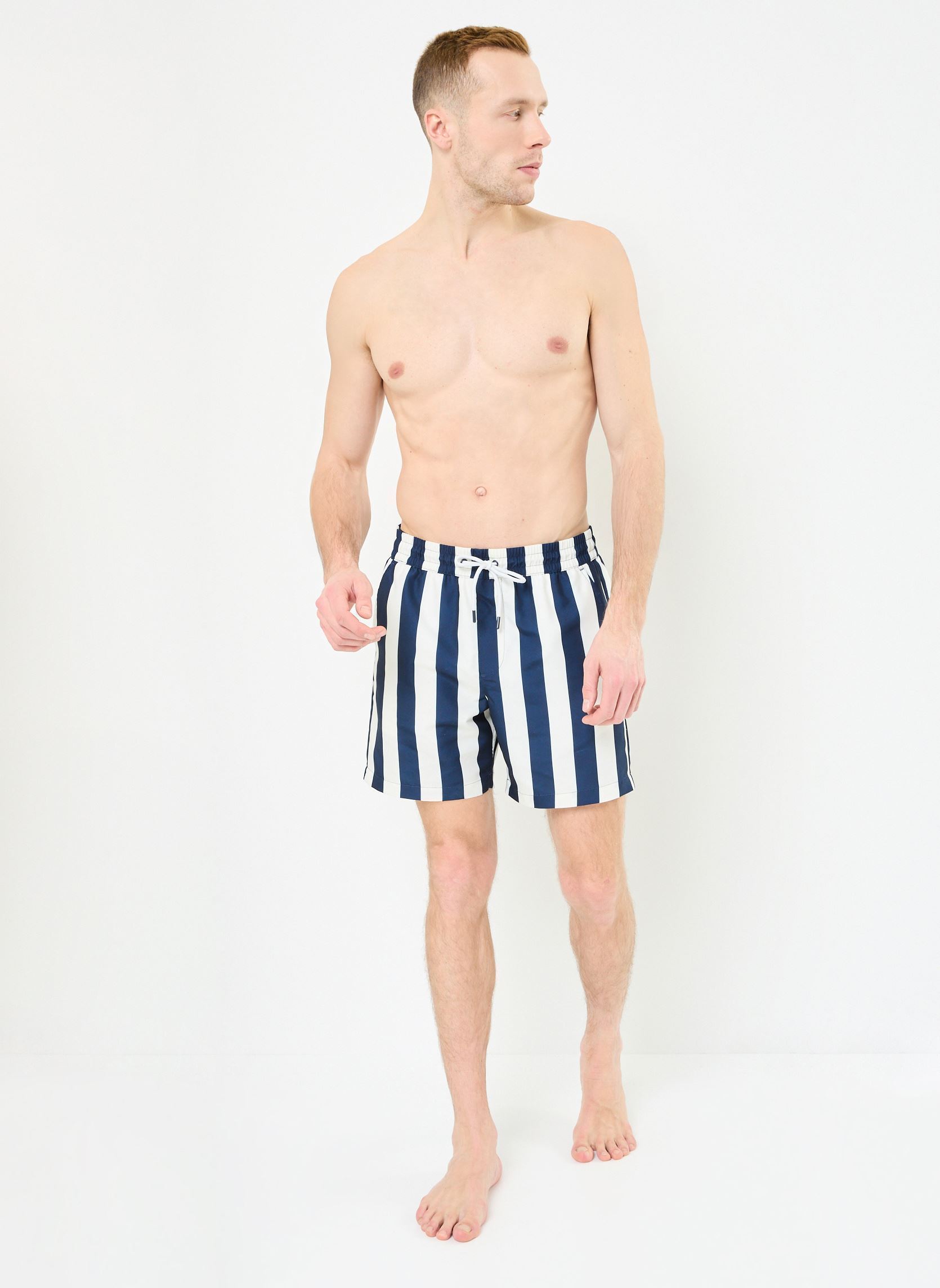 Shorts de bain SHORT DE BAIN marine homme bleu Marvin&Co Shorts de bain SHORT DE BAIN marine homme bleu DRESS BLUES