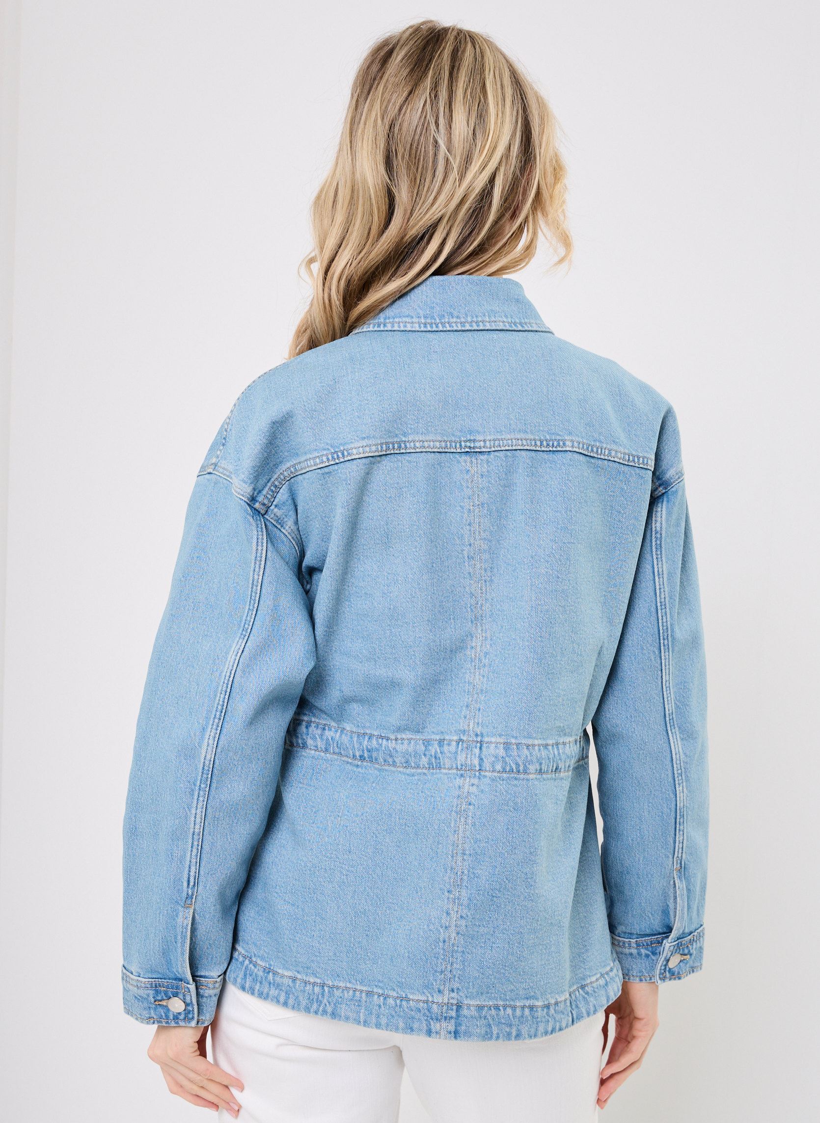 Vestes en jean VITUSHA denim femme bleu Georgia Rose Vestes en jean VITUSHA denim femme bleu DENIM USED