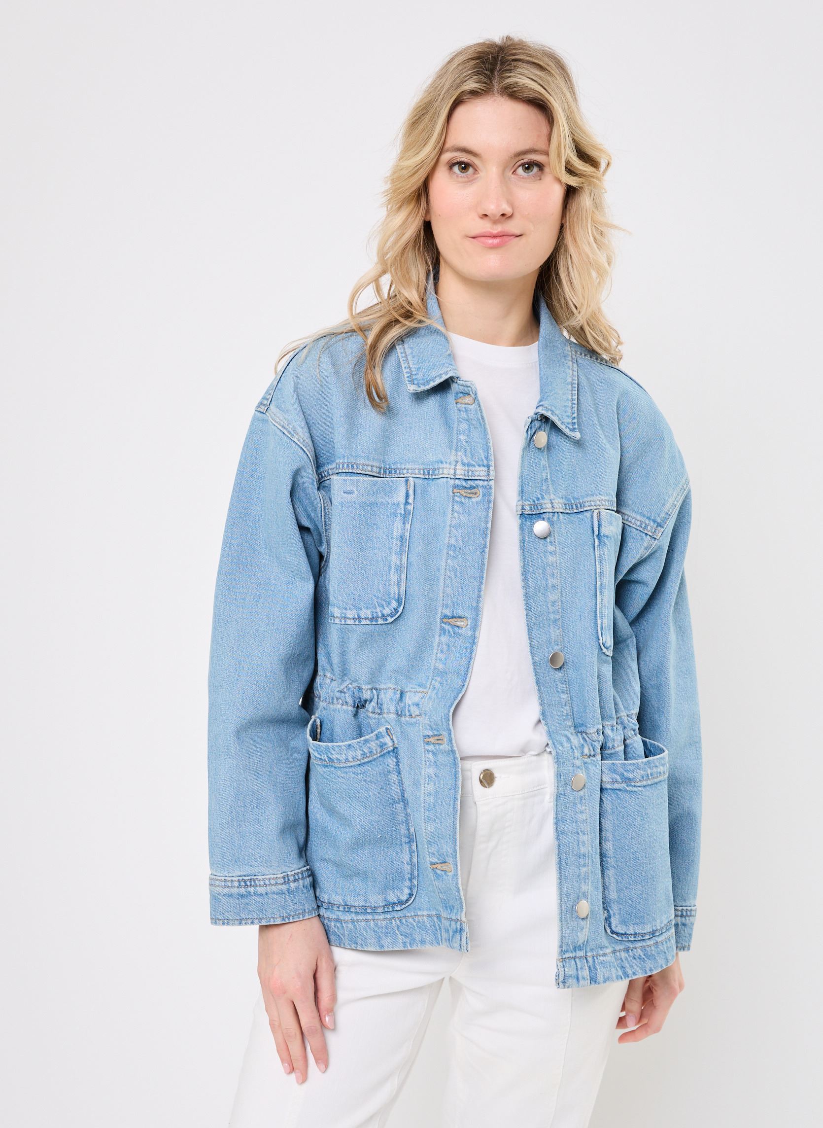 Vestes en jean VITUSHA denim femme bleu Georgia Rose Vestes en jean VITUSHA denim femme bleu DENIM USED