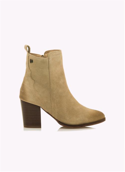 MTNG Bottines basses Bottines à talons Femme MTNG JOLIE marron femme beige