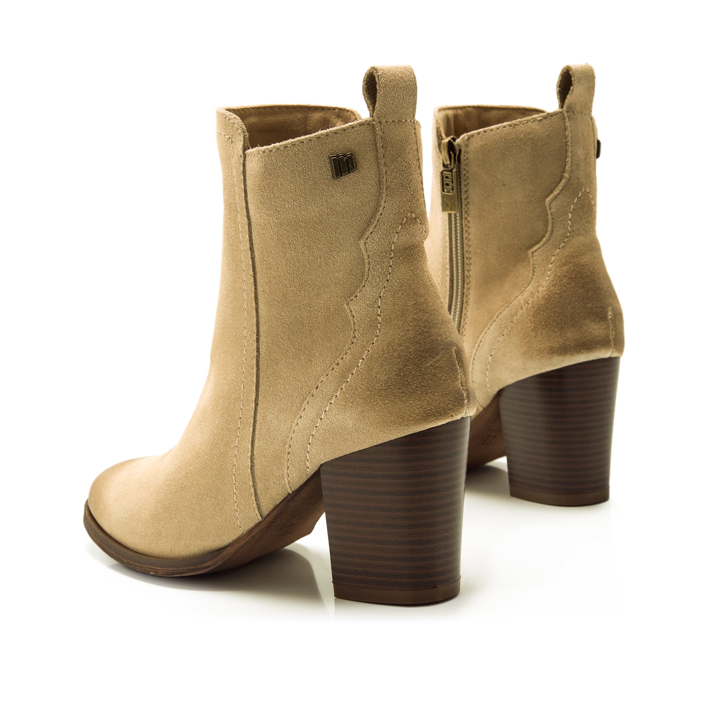 Bottines basses Bottines à talons Femme MTNG JOLIE marron femme beige MTNG Bottines basses Bottines à talons Femme MTNG JOLIE marron femme beige Beige