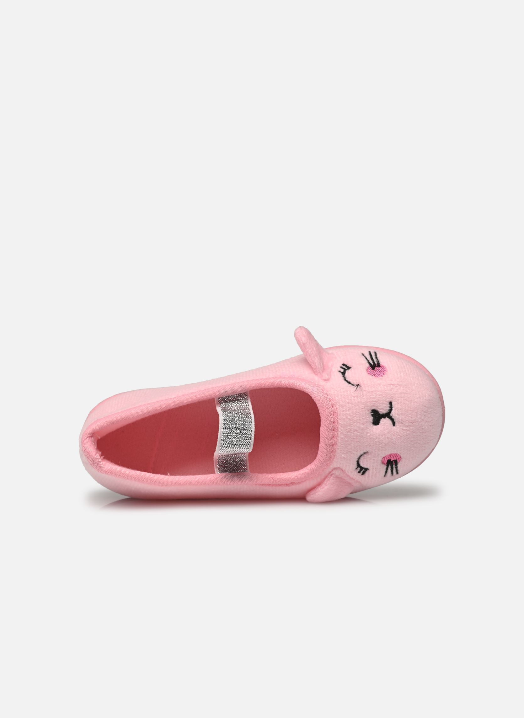 Pantofole Chaussons enfant JADOU bambina rosa Sarenza Wear Pantofole Chaussons enfant JADOU bambina rosa Rose