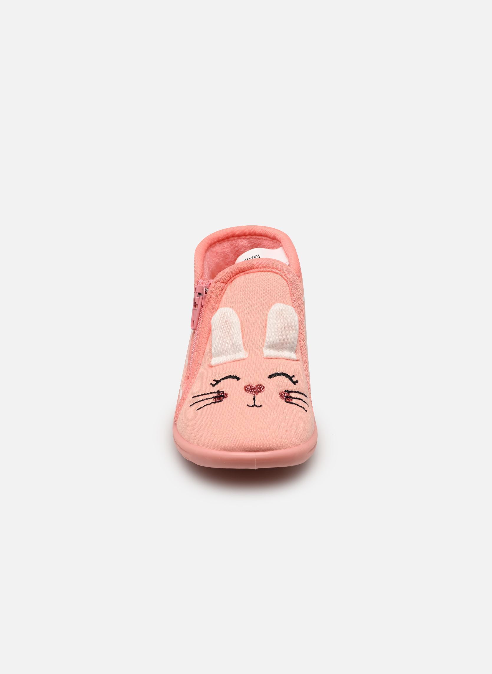 Knöchelhohe Hausschuhe Chaussons enfant JAIN mädchen rosa Sarenza Wear Knöchelhohe Hausschuhe Chaussons enfant JAIN mädchen rosa ROSE