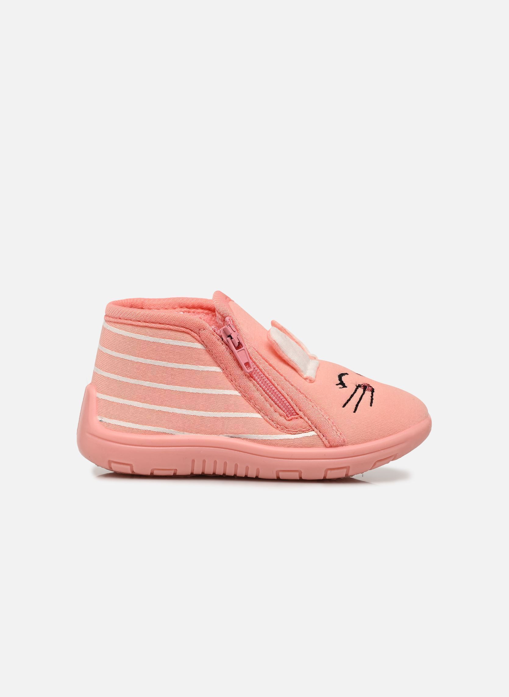 Knöchelhohe Hausschuhe Chaussons enfant JAIN mädchen rosa Sarenza Wear Knöchelhohe Hausschuhe Chaussons enfant JAIN mädchen rosa ROSE