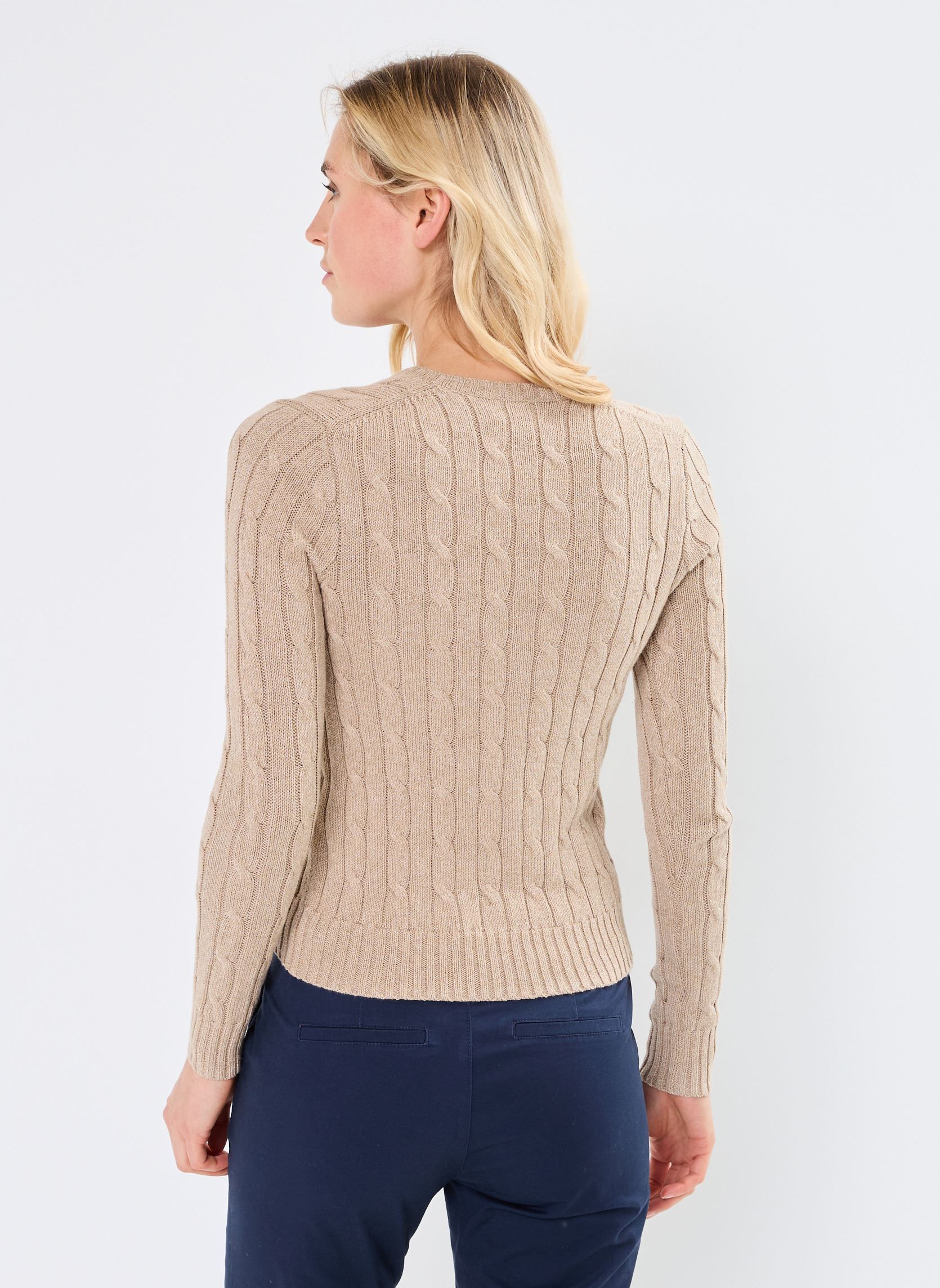 Truien Kimberly-Long Sleeve-Pullover 211945652 dames meerkleurig Polo Ralph Lauren Truien Kimberly-Long Sleeve-Pullover 211945652 dames meerkleurig LIGHT SADDLE HEATHER