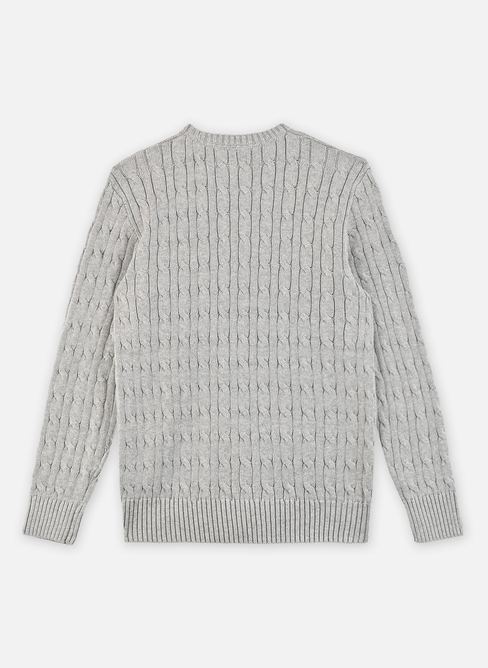 Pulls Ls Cable Cn-Tops-Sweater garçon gris Polo Ralph Lauren Pulls Ls Cable Cn-Tops-Sweater garçon gris ANDOVER HEATHER/C7932