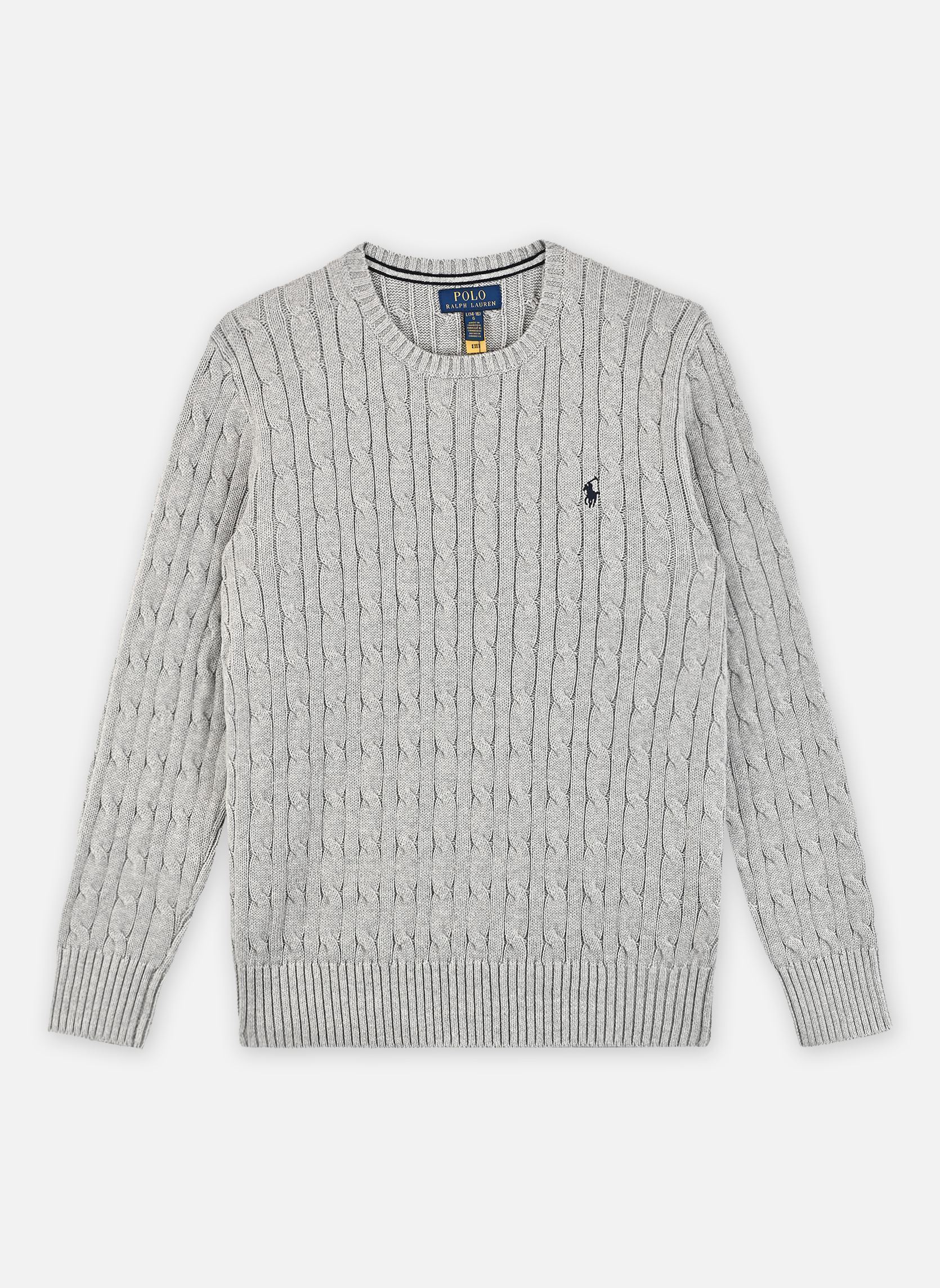 Pull enfant Polo Ralph Lauren LS CABLE CN TOPS SWEATER - vue 6