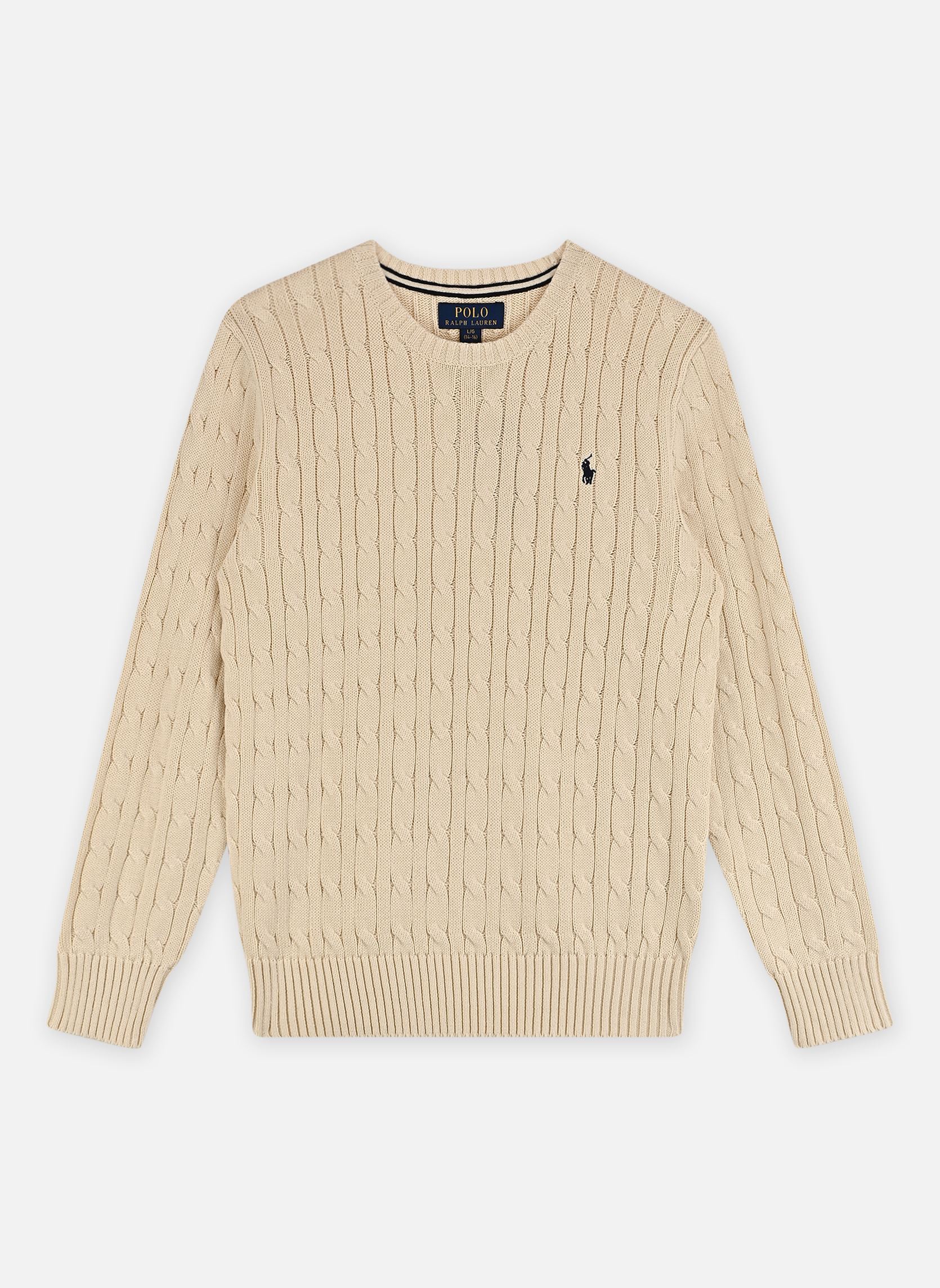 Pull enfant Polo Ralph Lauren LS CABLE CN TOPS SWEATER - vue 5