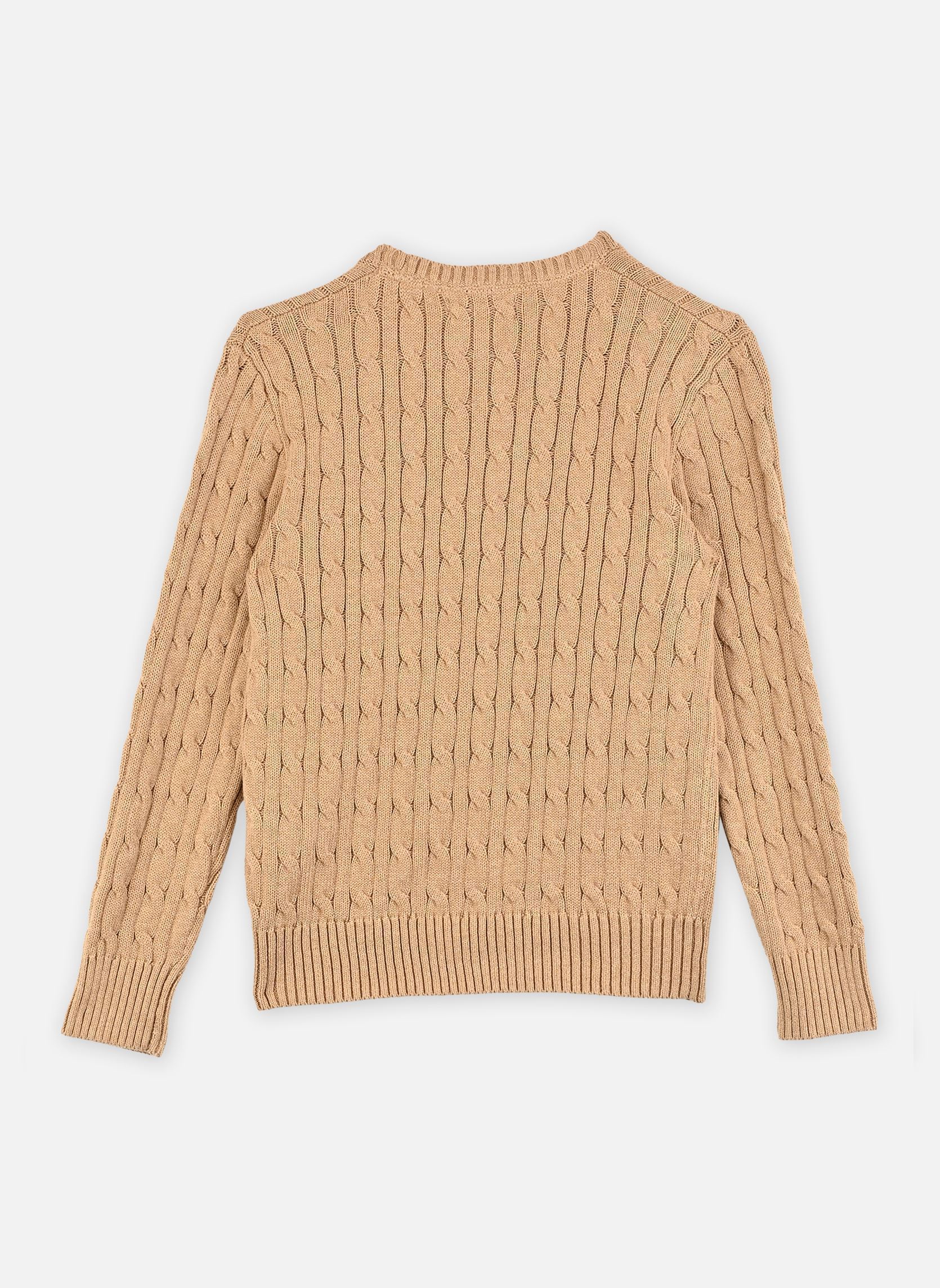 Pulls Ls Cable Cn-Tops-Sweater garçon beige Polo Ralph Lauren Pulls Ls Cable Cn-Tops-Sweater garçon beige CLASSIC CAMEL HEATHER/C8167