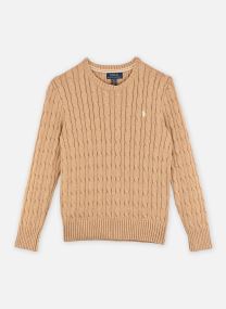 Pullover Ls Cable Cn-Tops-Sweater jungen rosa