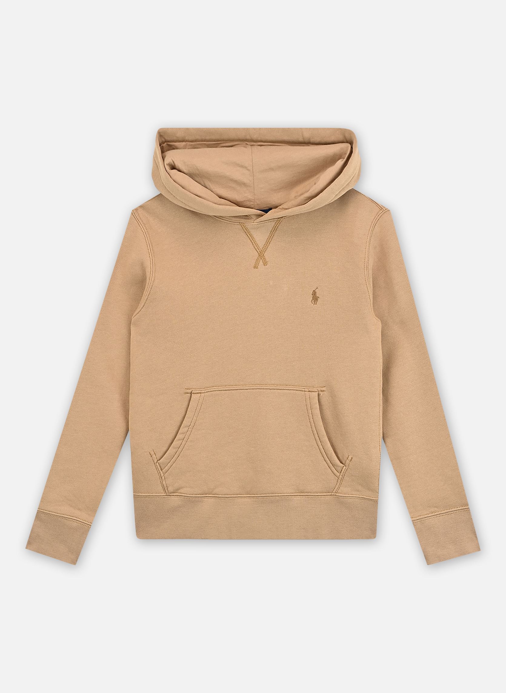 Sweat shirt enfant Polo Ralph Lauren LS PO HOOD TOPS KNIT - vue 2