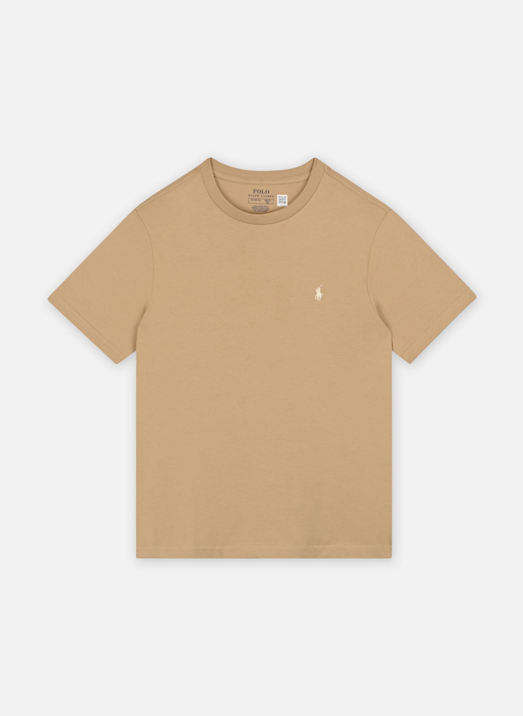 Tee-shirts manches courtes Ss Cn-Tops-T-Shirt garçon beige Polo Ralph Lauren Tee-shirts manches courtes Ss Cn-Tops-T-Shirt garçon beige COASTAL BEIGEC1113