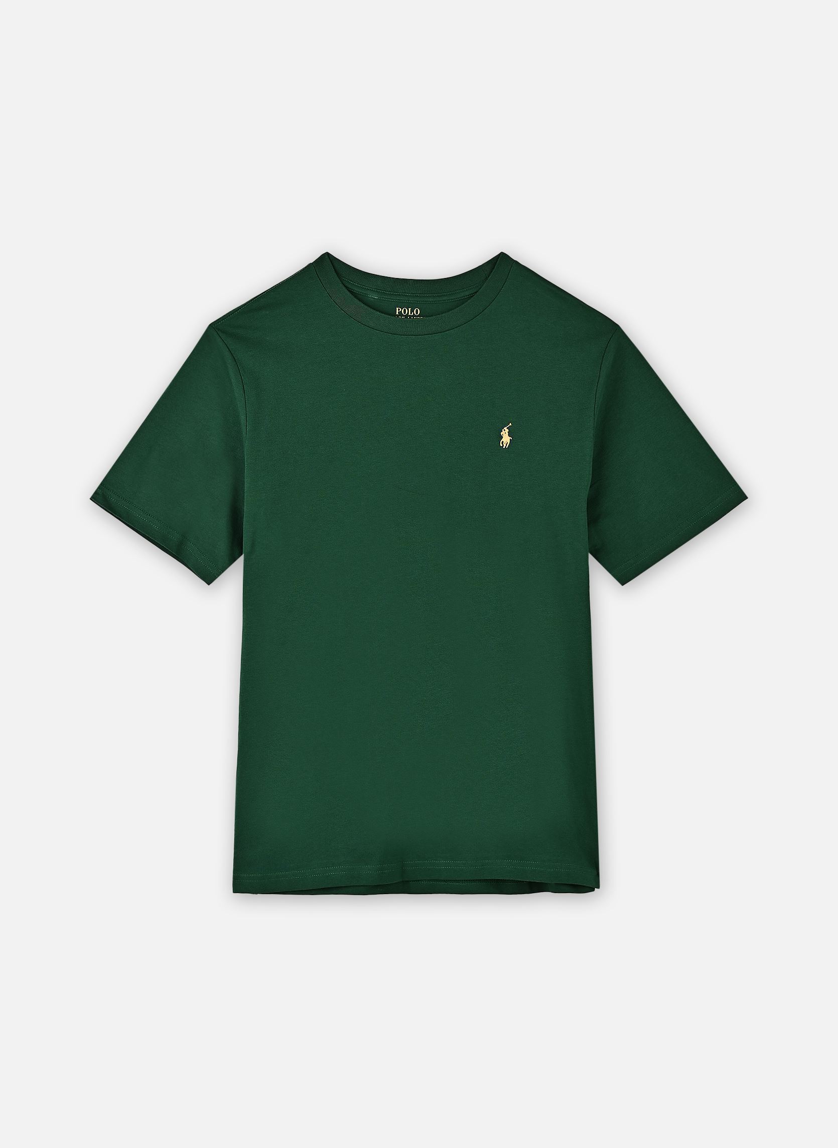 T-shirts met korte mouwen Ss Cn-Tops-T-Shirt jongens groen Polo Ralph Lauren T-shirts met korte mouwen Ss Cn-Tops-T-Shirt jongens groen NEW FOREST/C1414