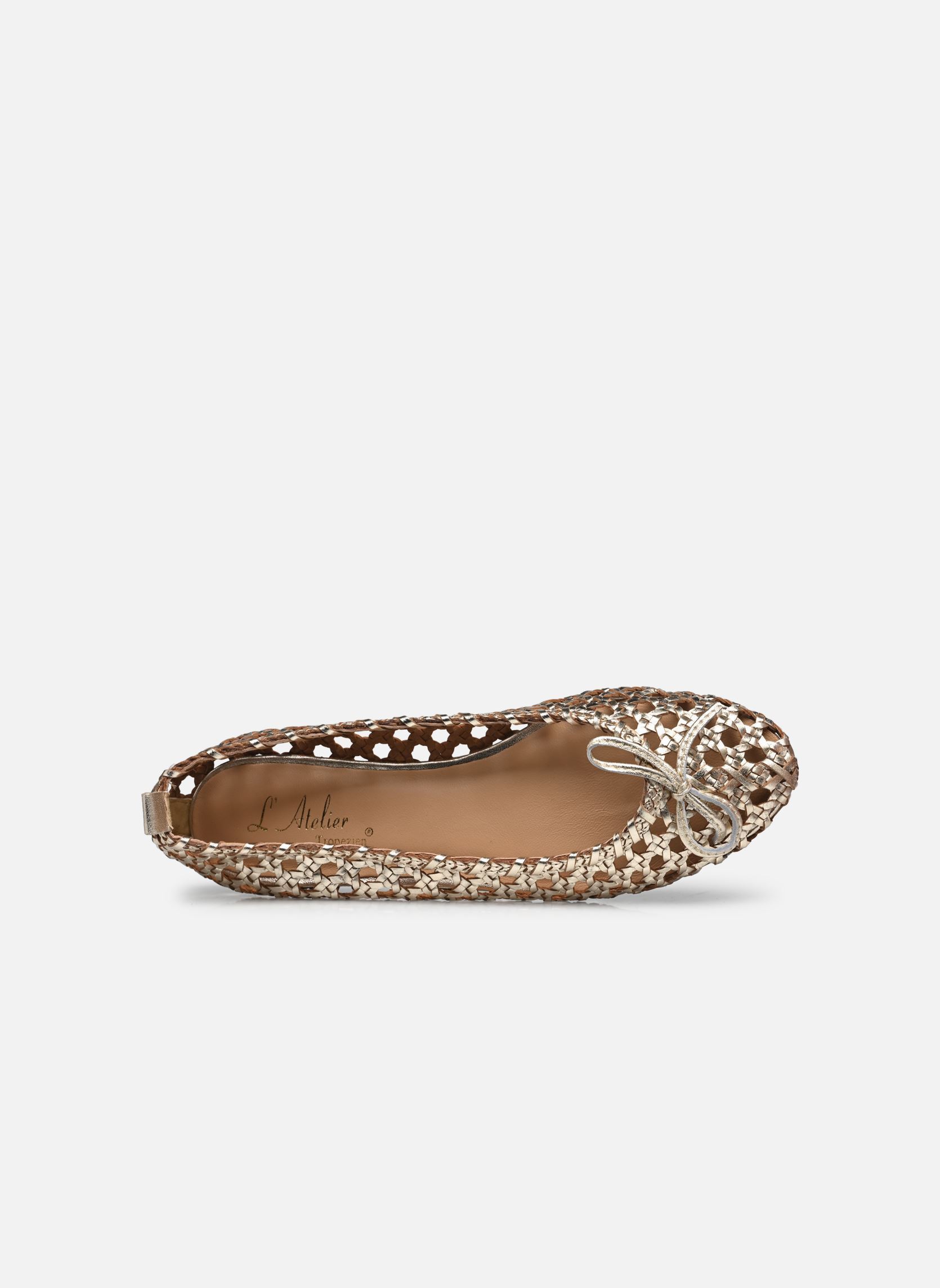 Ballerine classiche Chr An 15 donna oro e bronzo L'Atelier Tropézien Ballerine classiche Chr An 15 donna oro e bronzo GOLD