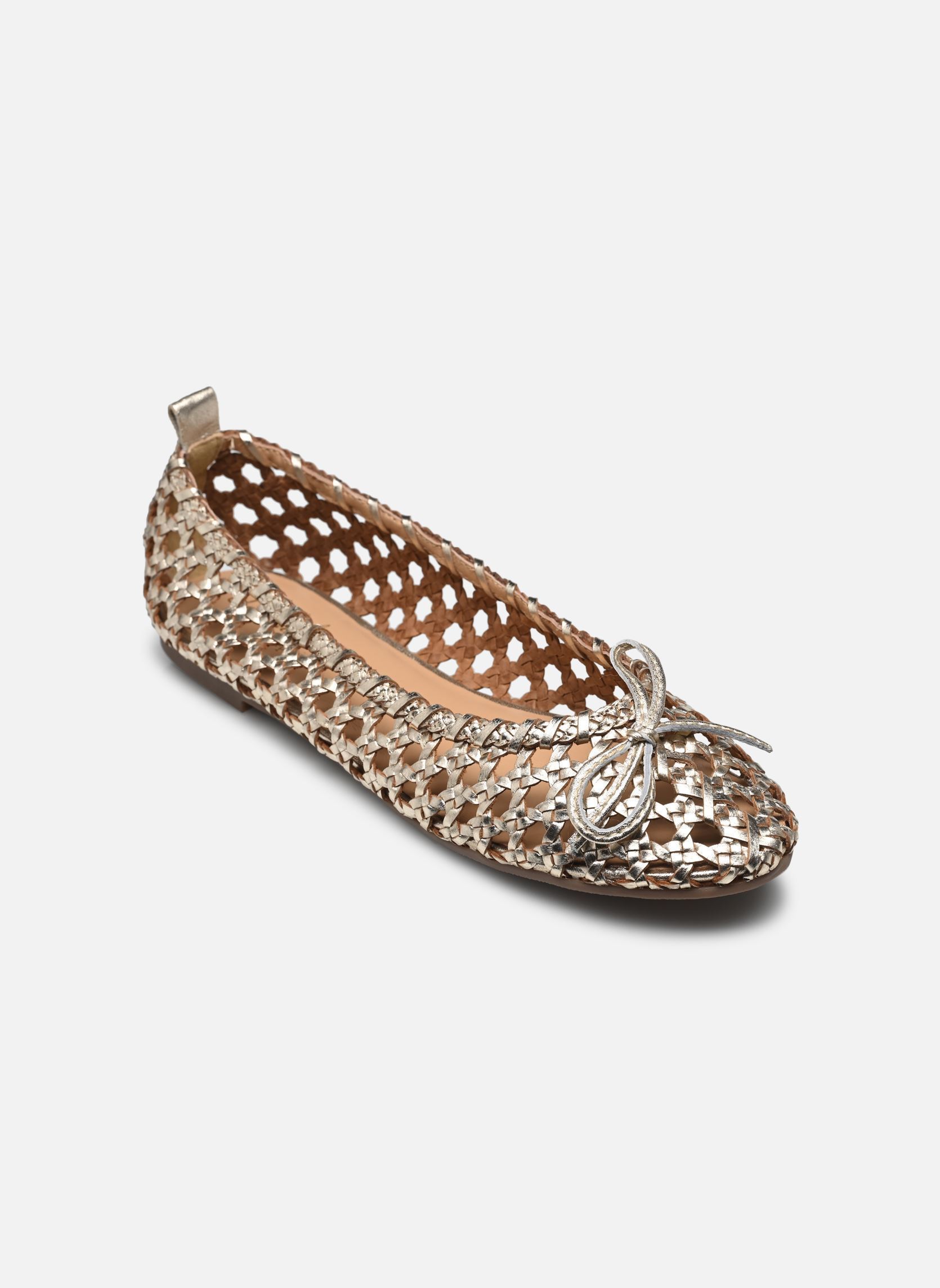 Ballerine classiche Chr An 15 donna oro e bronzo L'Atelier Tropézien Ballerine classiche Chr An 15 donna oro e bronzo GOLD