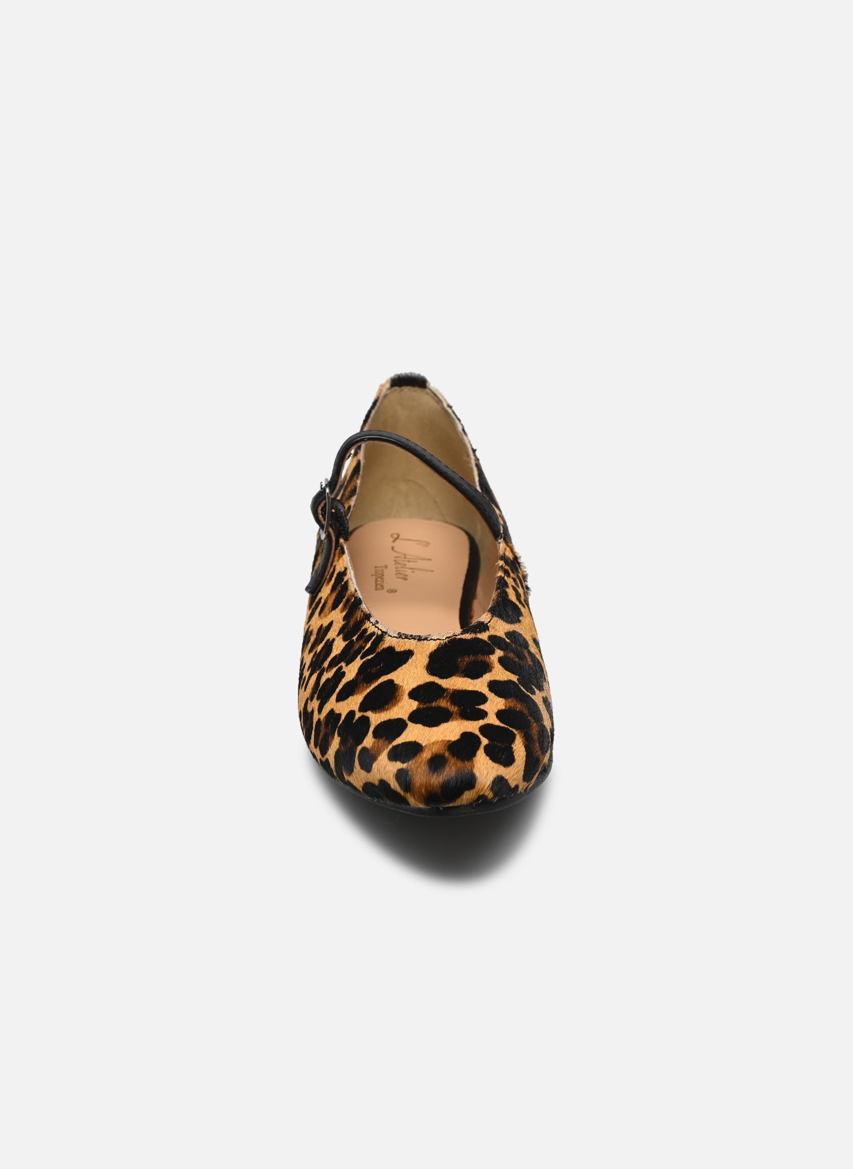Klassieke ballerina's Chr 2510 A dames bruin L'Atelier Tropézien Klassieke ballerina's Chr 2510 A dames bruin LEOPARD