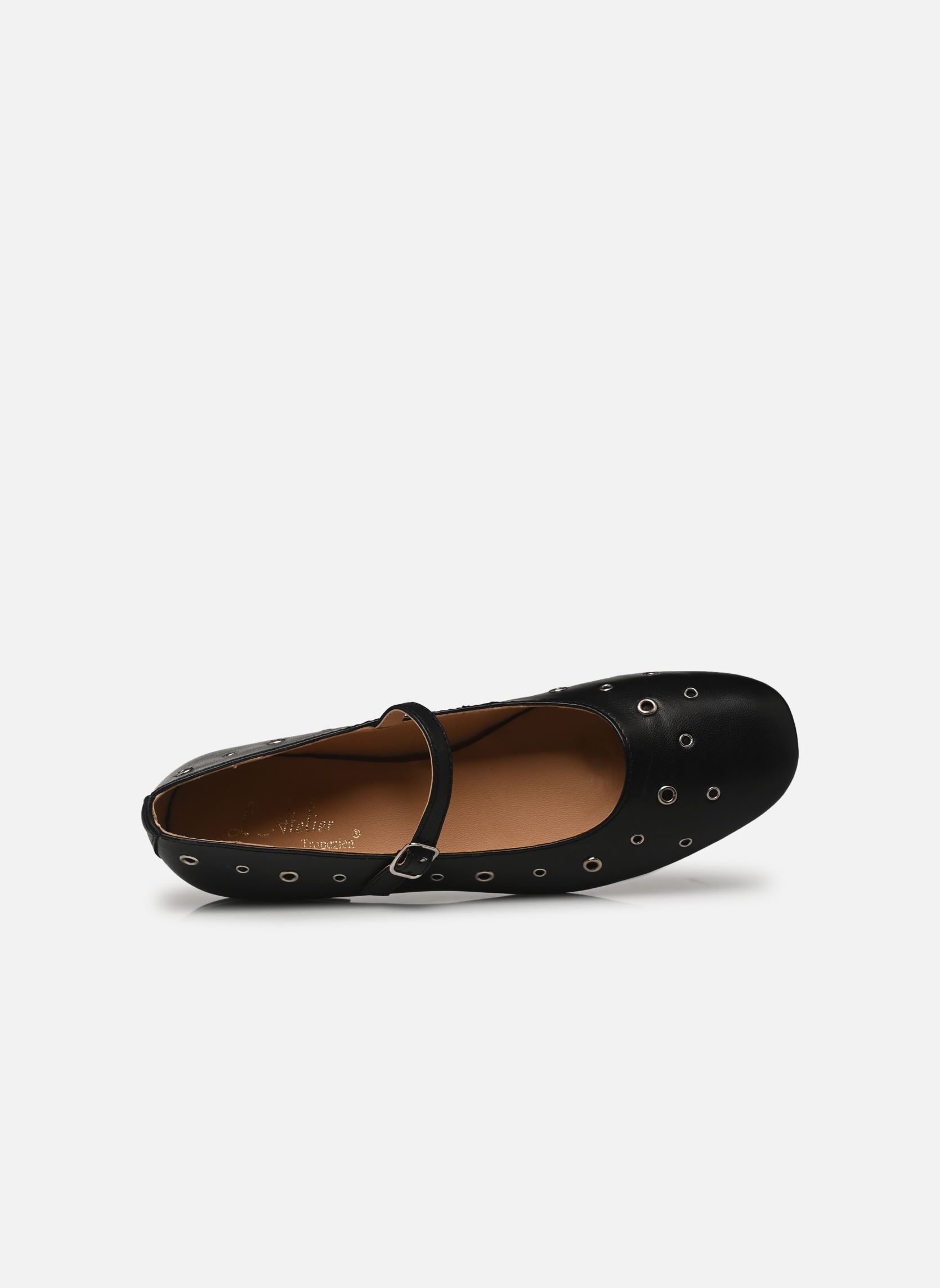 Klassieke ballerina's Chr 2511 B dames zwart L'Atelier Tropézien Klassieke ballerina's Chr 2511 B dames zwart BLACK