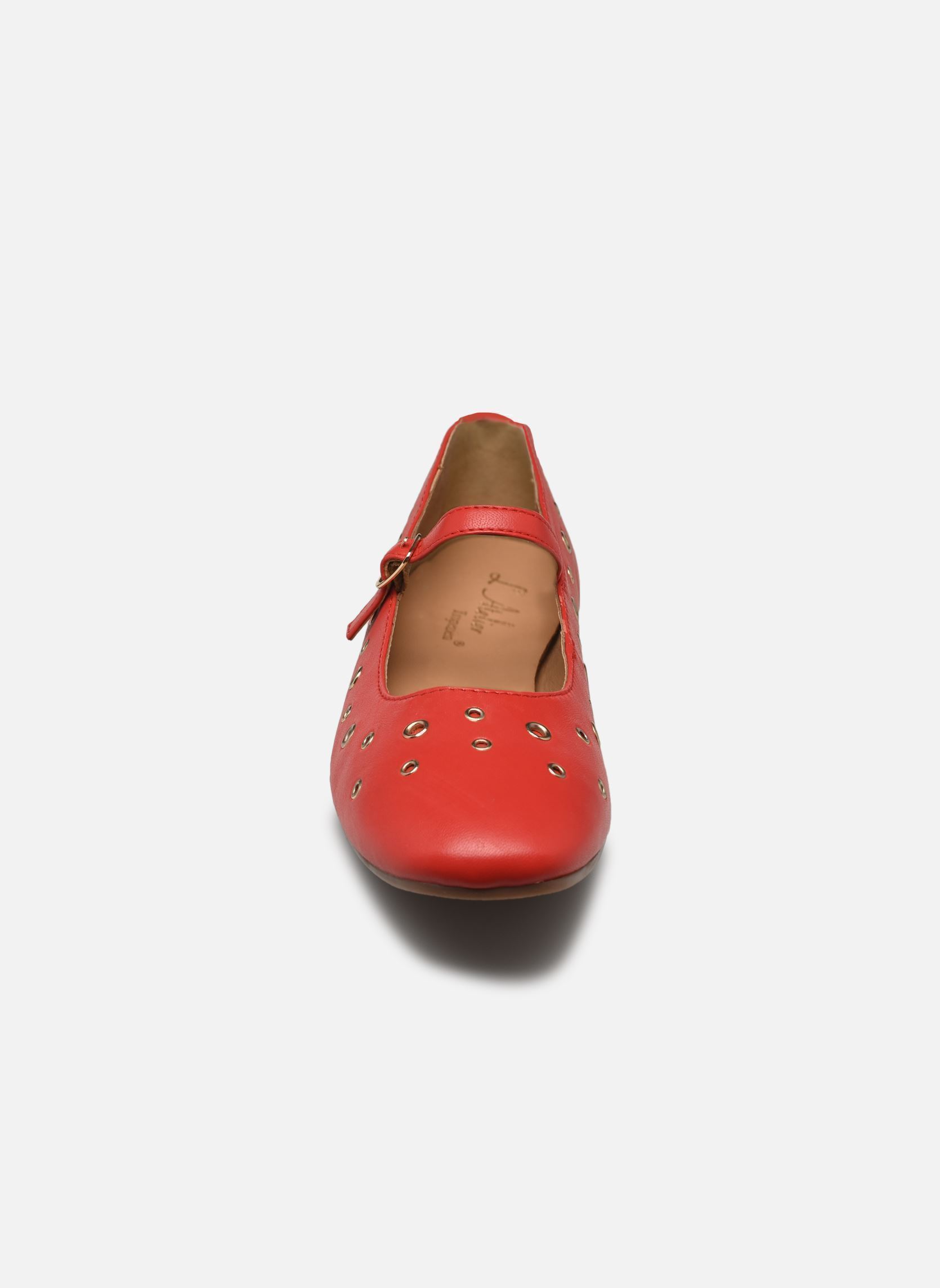 Klassieke ballerina's Chr 2511 B dames rood L'Atelier Tropézien Klassieke ballerina's Chr 2511 B dames rood RED