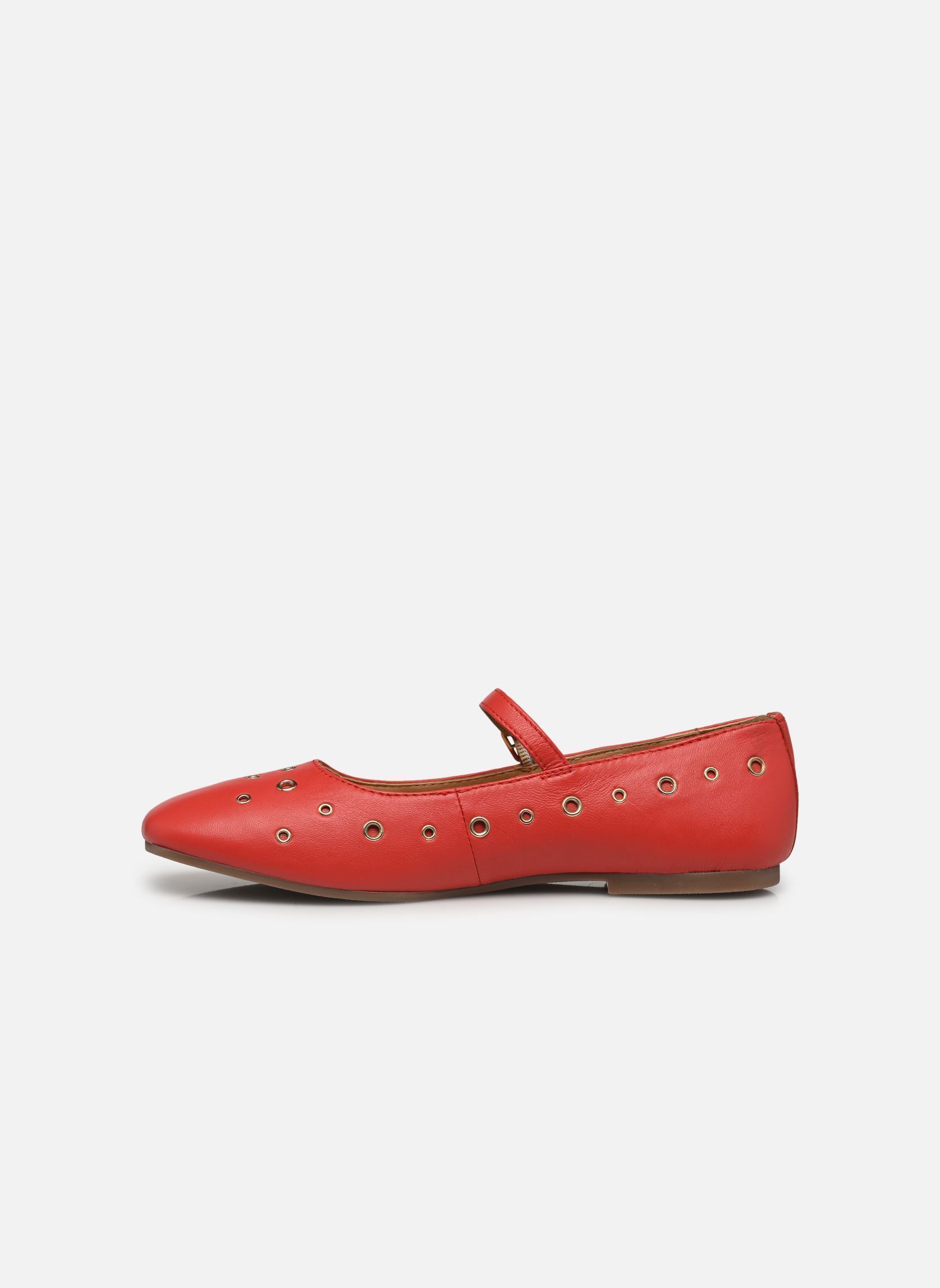 Klassieke ballerina's Chr 2511 B dames rood L'Atelier Tropézien Klassieke ballerina's Chr 2511 B dames rood RED