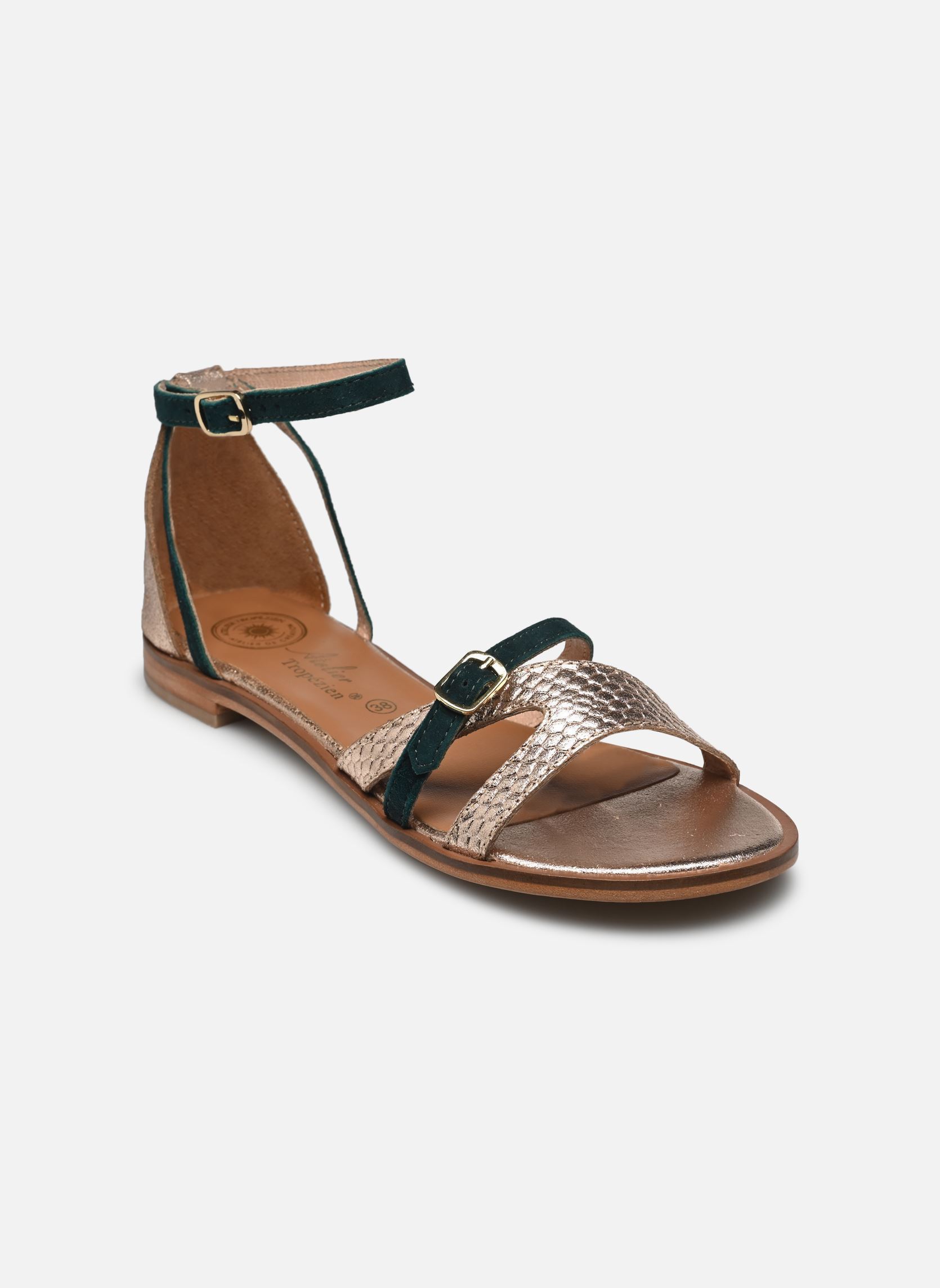 Sandali piatti Il 2122 donna multicolore L'Atelier Tropézien Sandali piatti Il 2122 donna multicolore GOLDGREEN