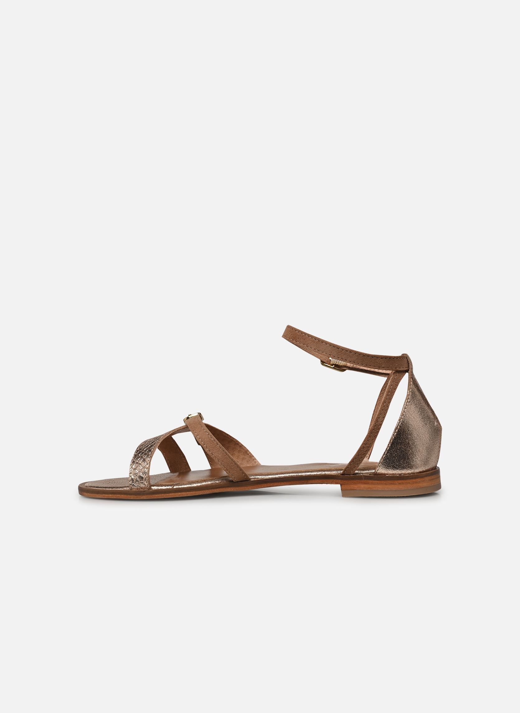 Sandales plates Il 2122 femme multicolore L'Atelier Tropézien Sandales plates Il 2122 femme multicolore GOLD/TAN