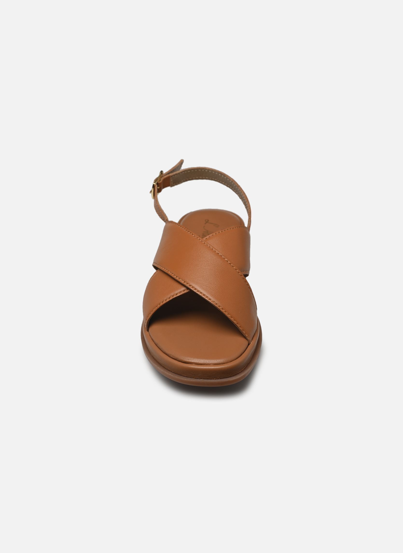 Flache Sandalen Sh 1309 damen braun L'Atelier Tropézien Flache Sandalen Sh 1309 damen braun TAN
