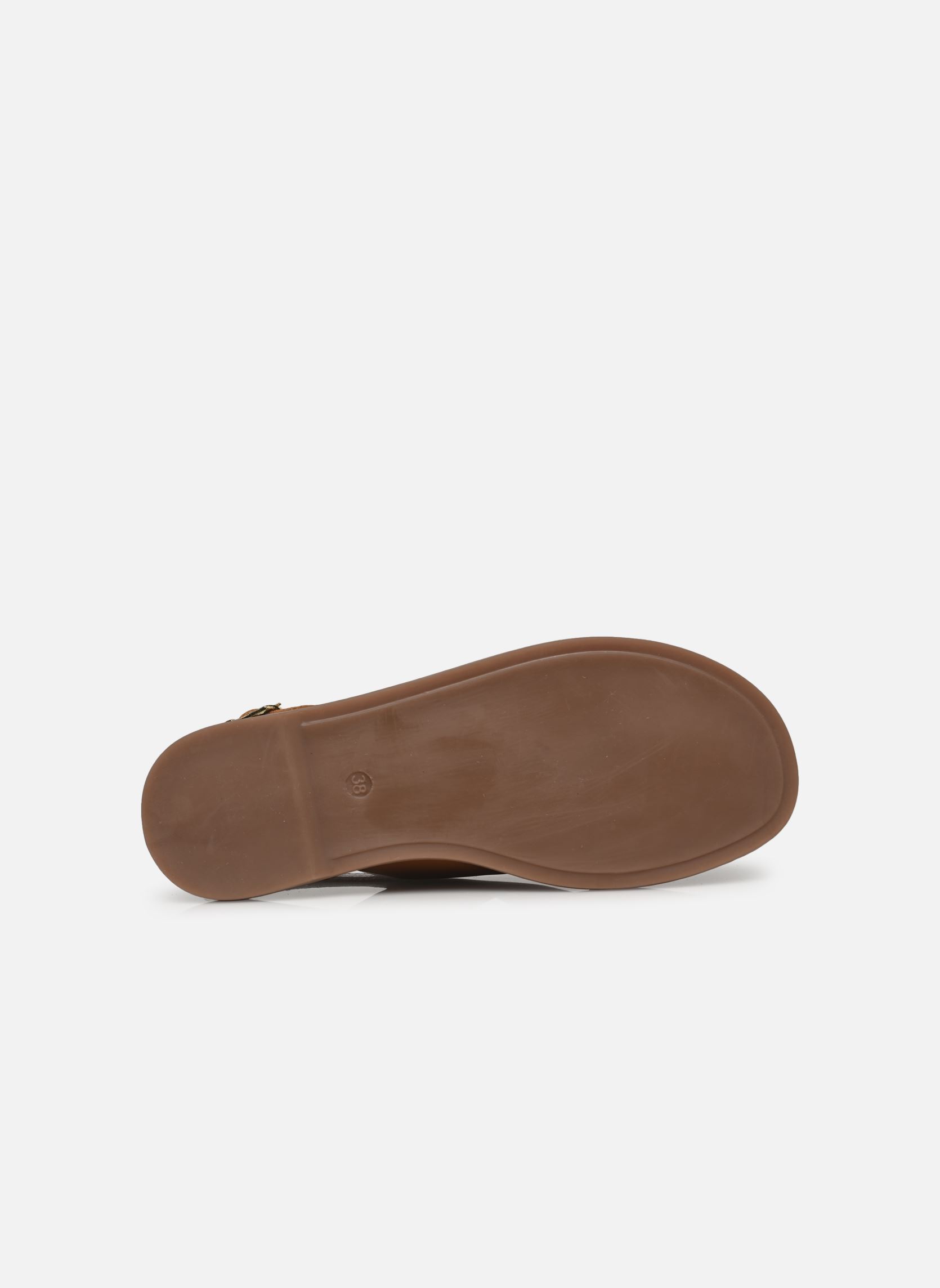 Flache Sandalen Sh 1309 damen braun L'Atelier Tropézien Flache Sandalen Sh 1309 damen braun TAN