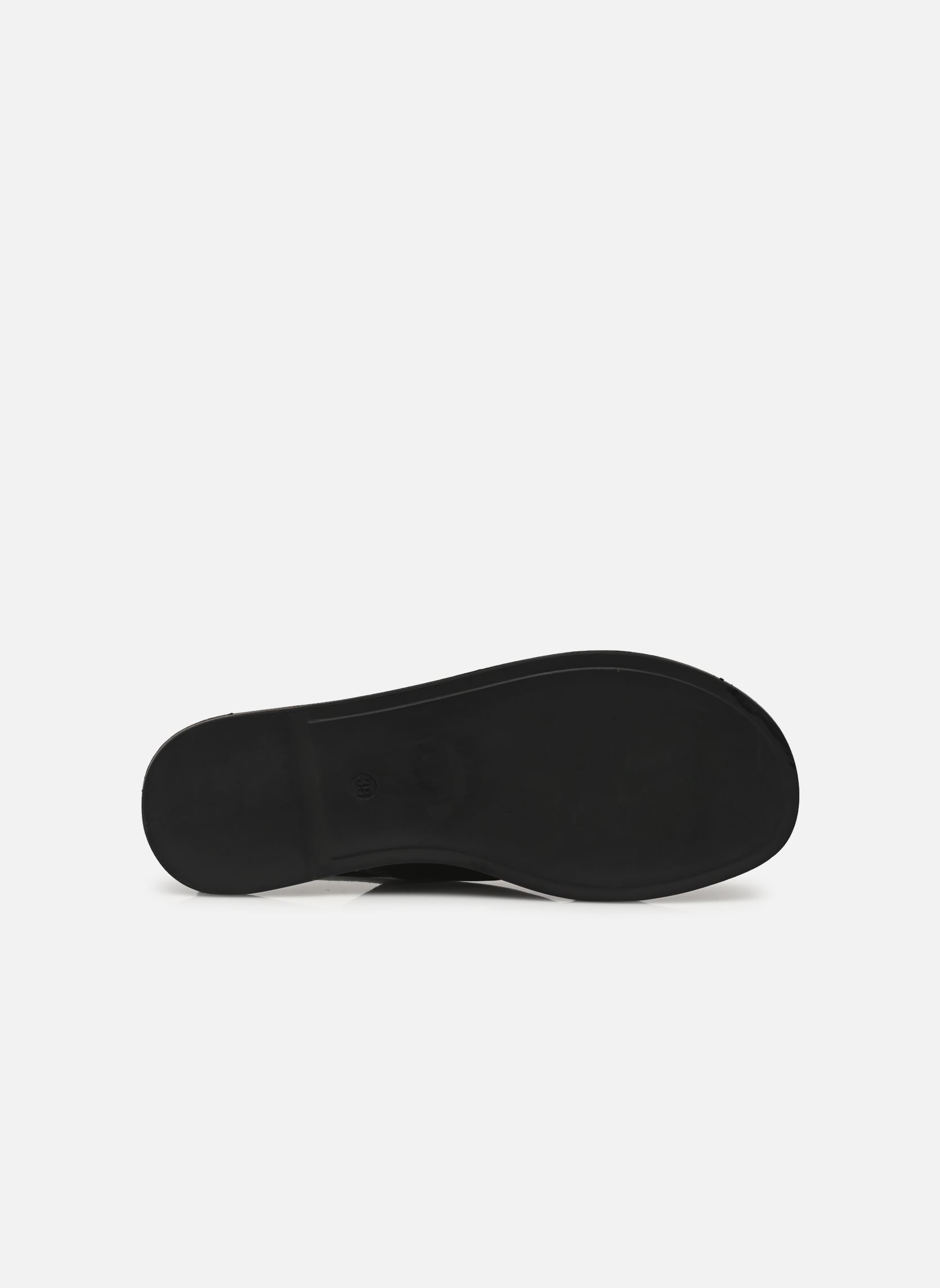 Platte sandalen Sh 1309 dames zwart L'Atelier Tropézien Platte sandalen Sh 1309 dames zwart BLACK