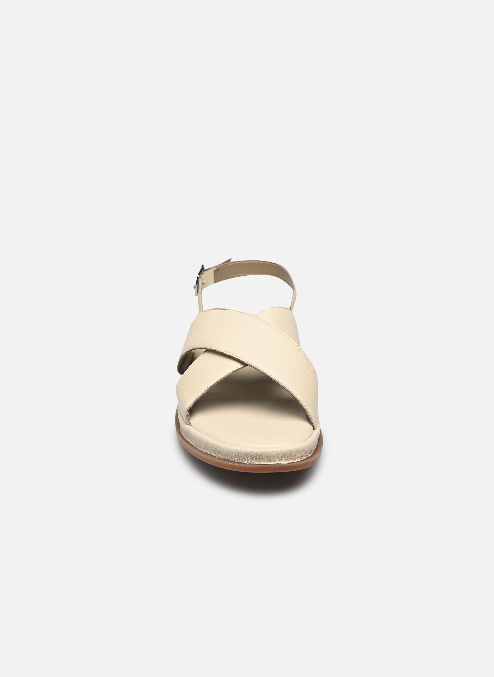 Platte sandalen Sh 1309 dames wit L'Atelier Tropézien Platte sandalen Sh 1309 dames wit OFF WHITE