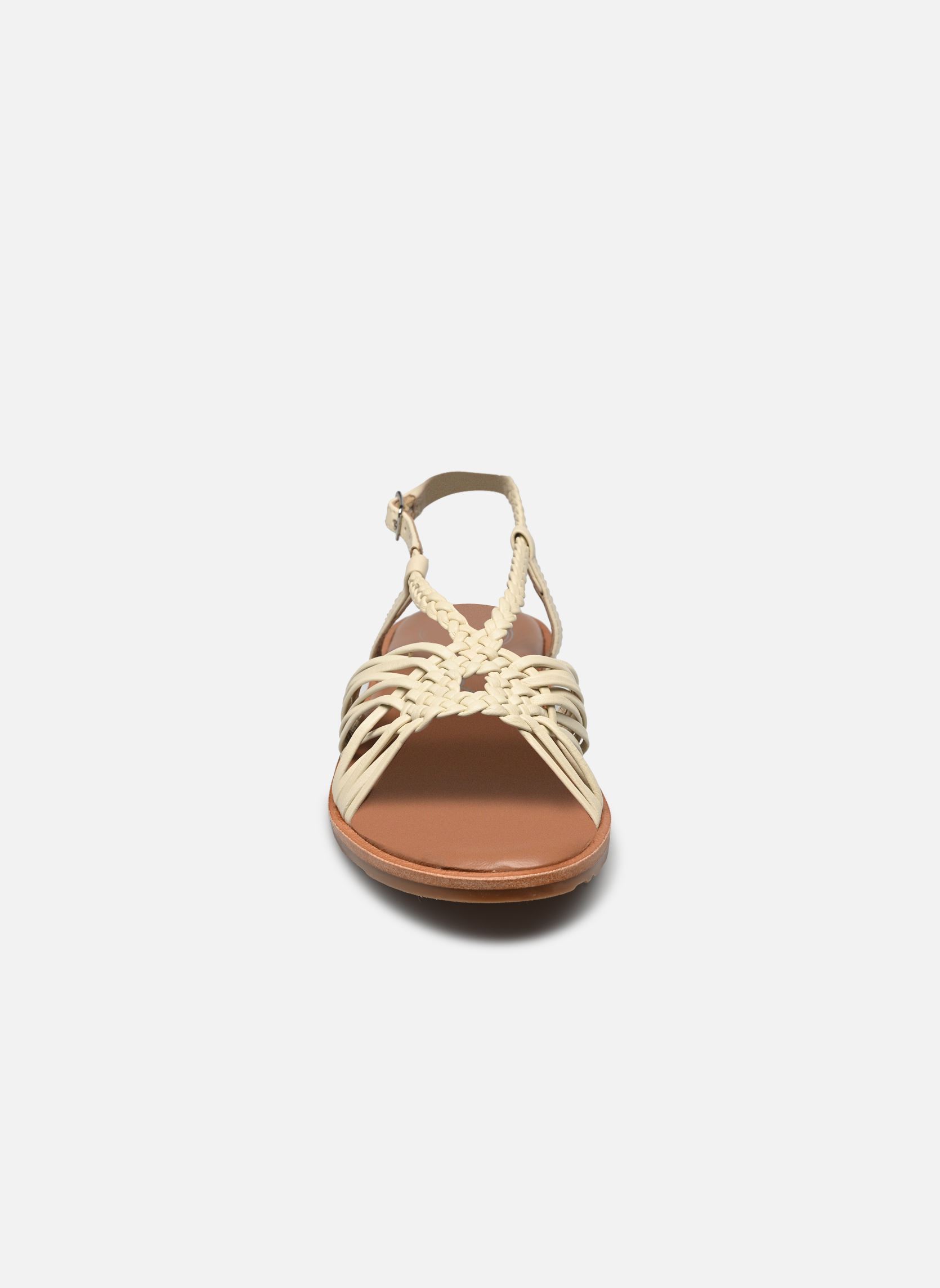 Flache Sandalen Sh 1343 damen weiß L'Atelier Tropézien Flache Sandalen Sh 1343 damen weiß OFF WHITE