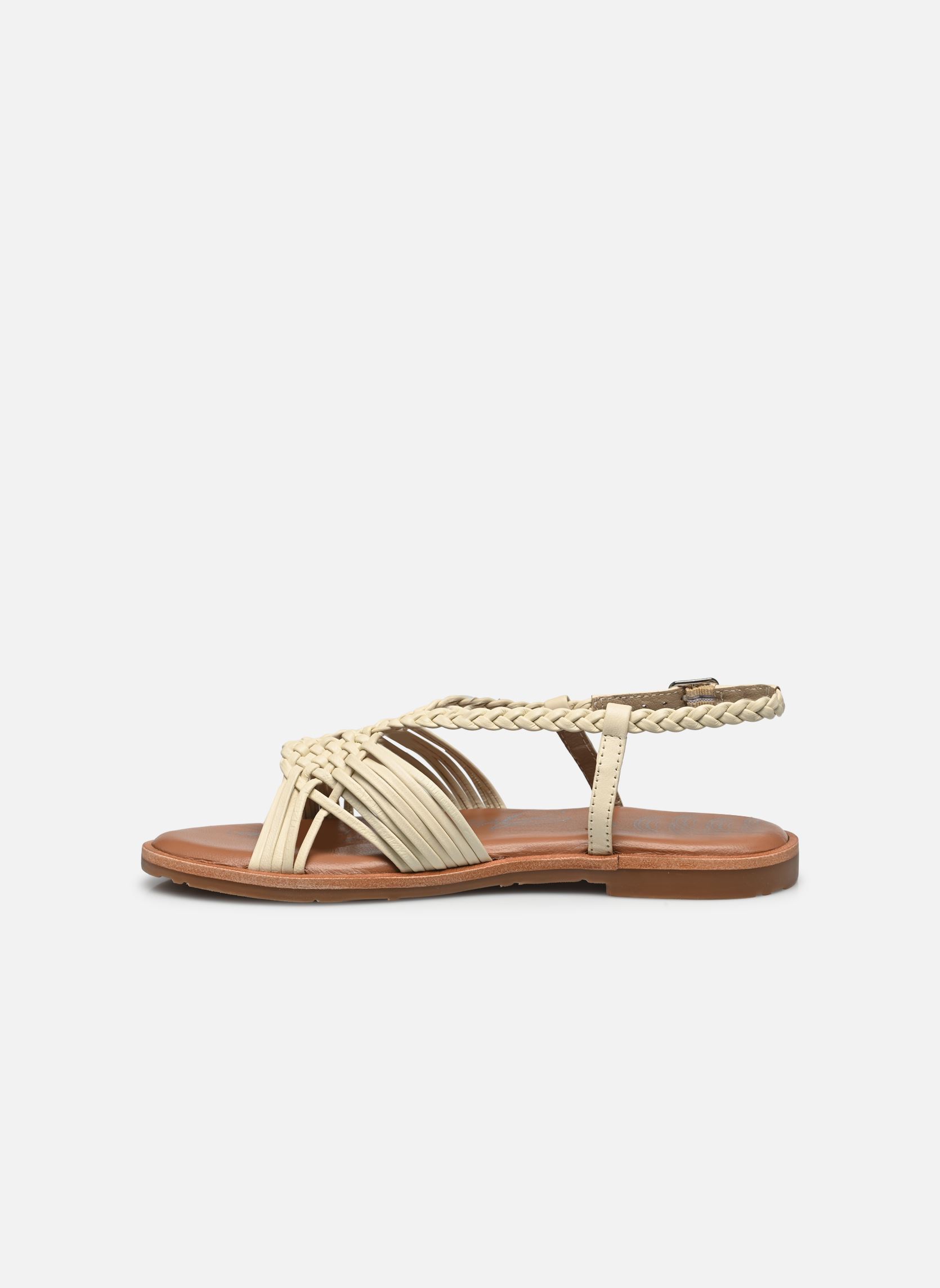 Flache Sandalen Sh 1343 damen weiß L'Atelier Tropézien Flache Sandalen Sh 1343 damen weiß OFF WHITE
