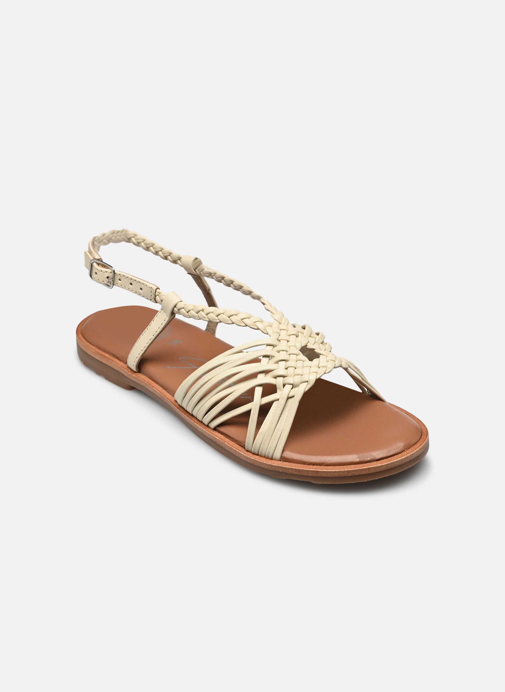 Flache Sandalen Sh 1343 damen weiß L'Atelier Tropézien Flache Sandalen Sh 1343 damen weiß OFF WHITE