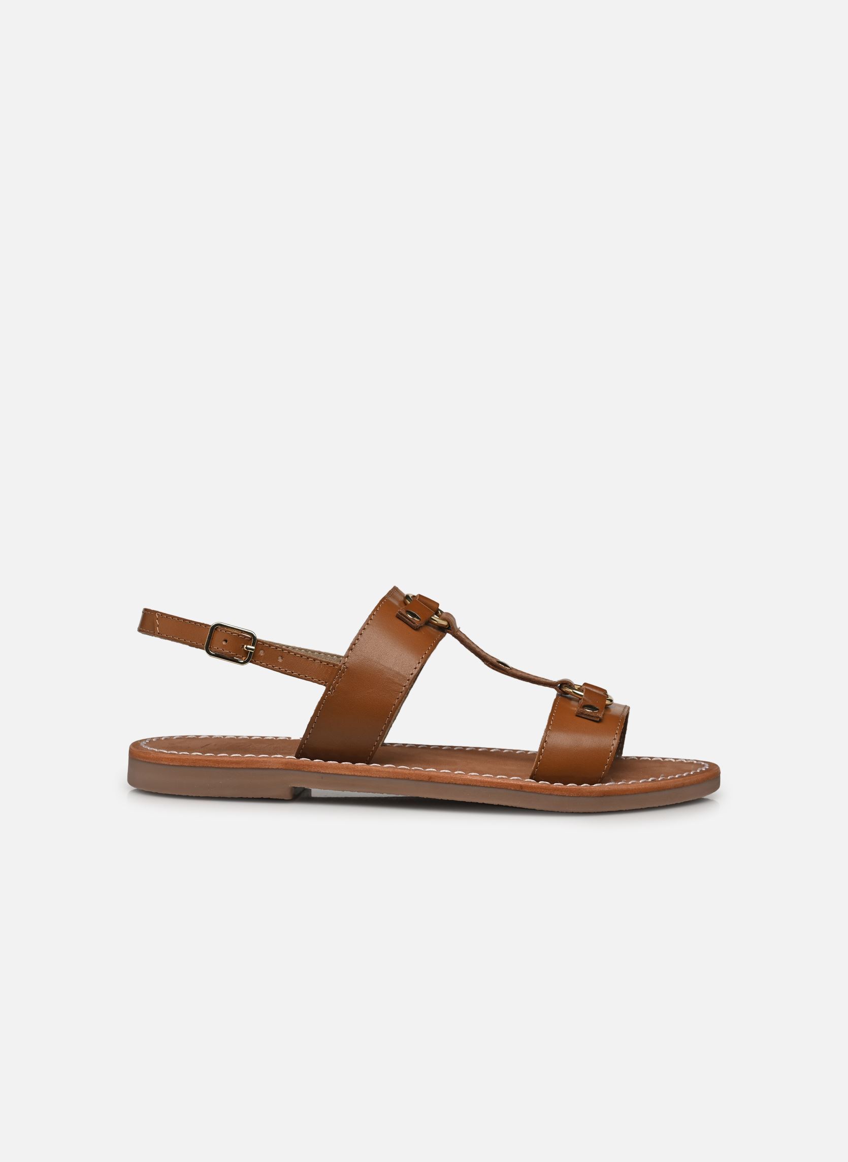 Flache Sandalen Sh 2300 damen braun L'Atelier Tropézien Flache Sandalen Sh 2300 damen braun TAN