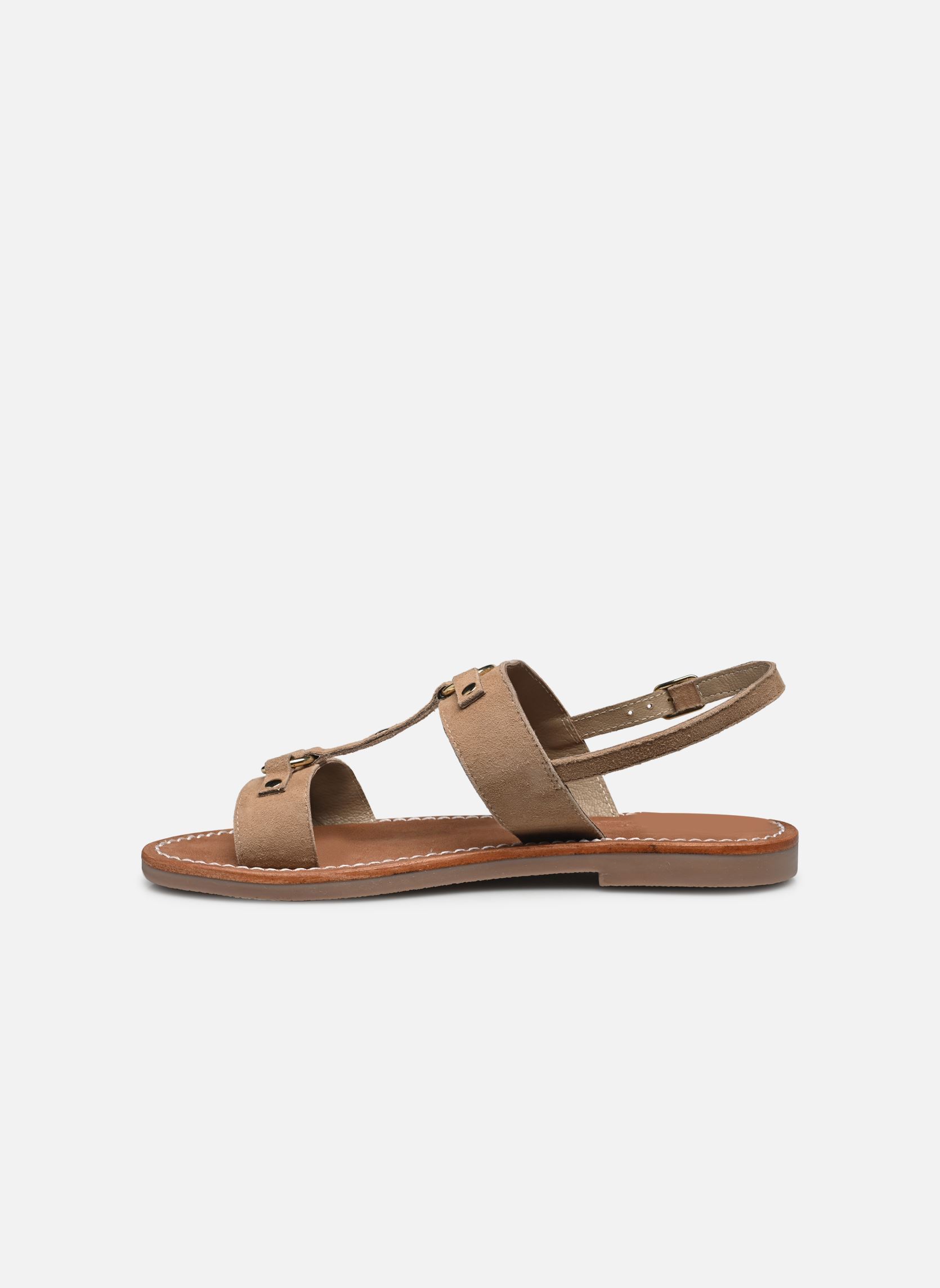 Sandalias planas Sh 2300 mujer beige L'Atelier Tropézien Sandalias planas Sh 2300 mujer beige TAUPE