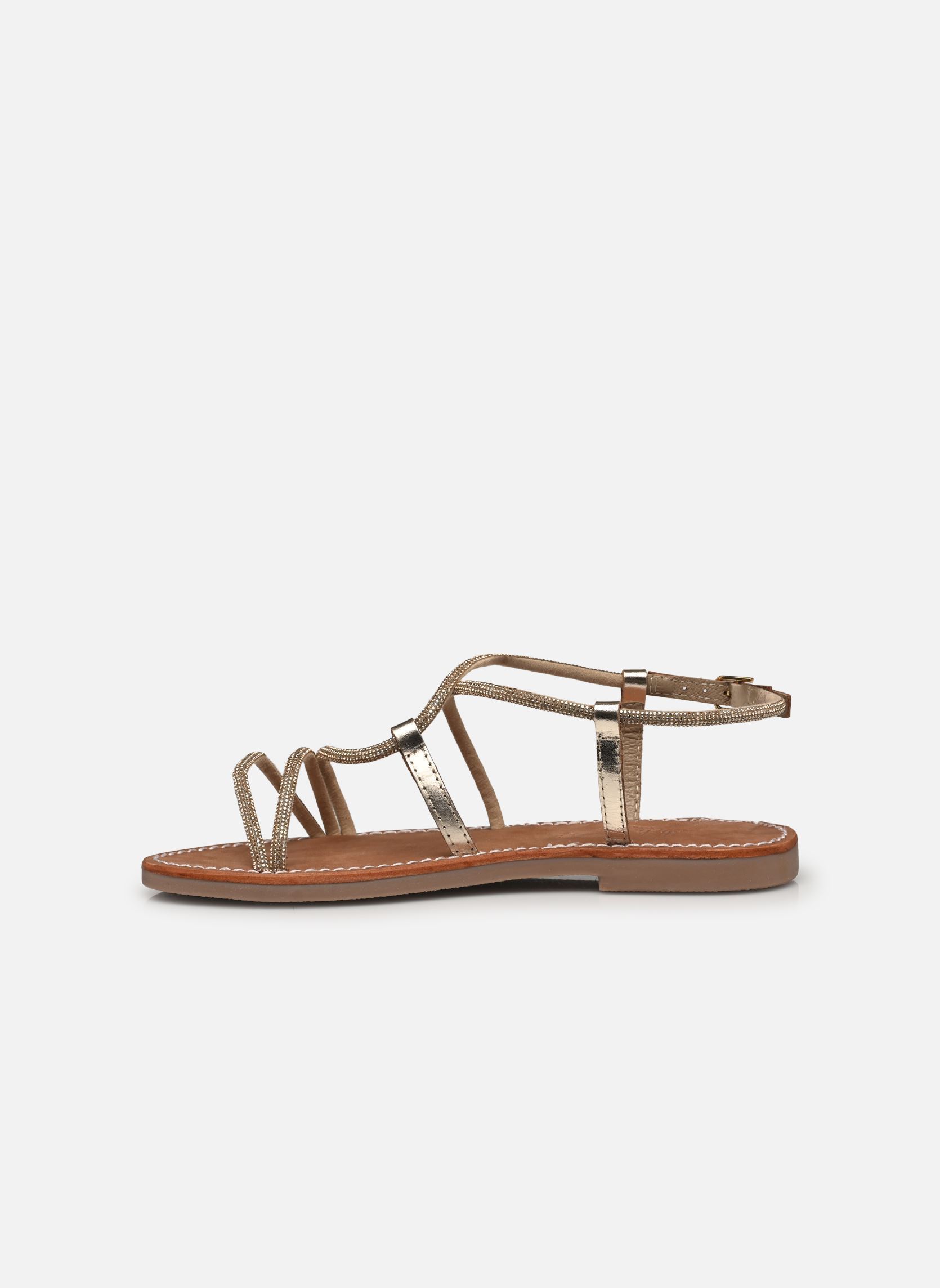 Sandales plates Sh 2301 femme or et bronze L'Atelier Tropézien Sandales plates Sh 2301 femme or et bronze GOLD