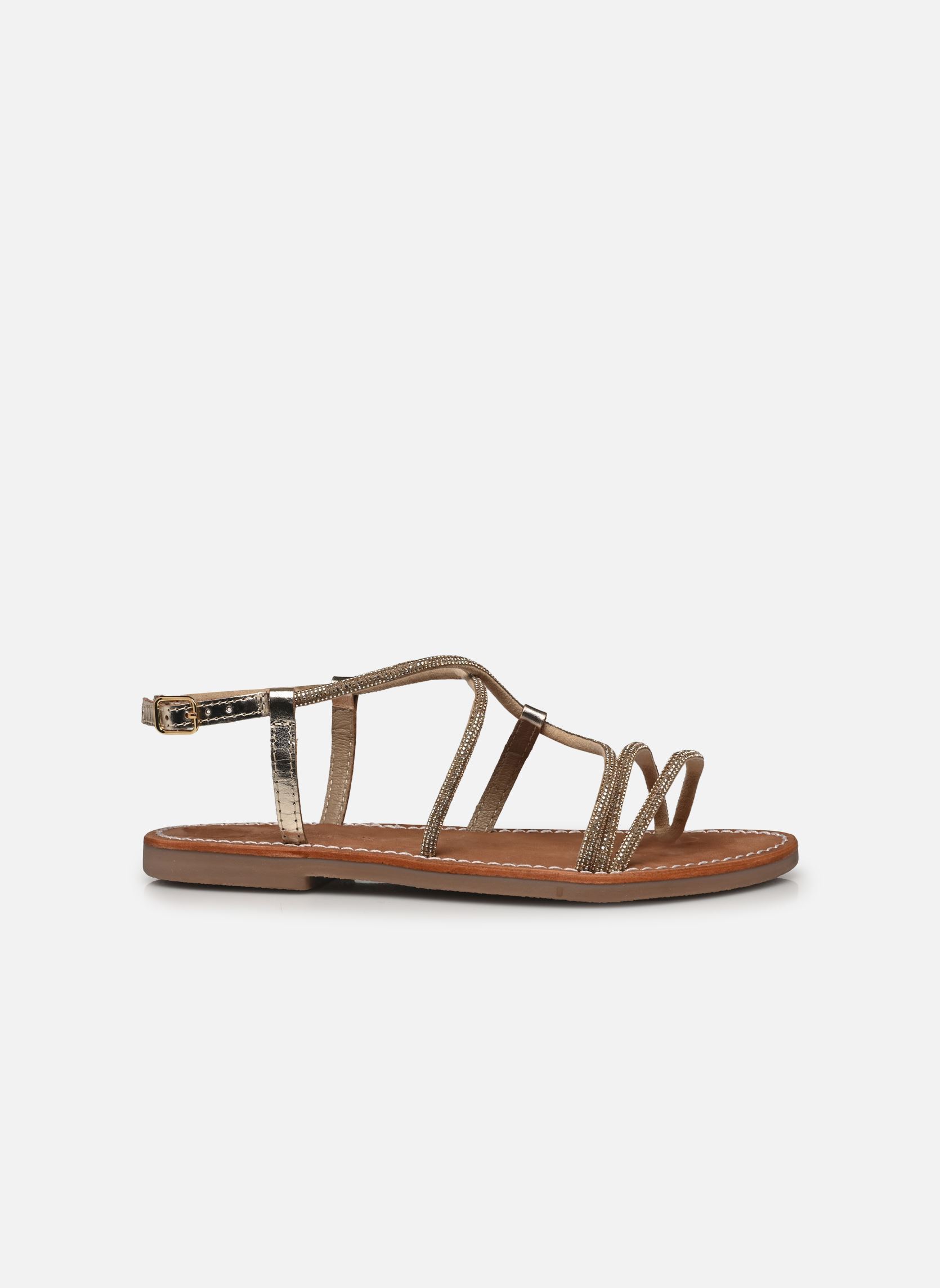 Sandales plates Sh 2301 femme or et bronze L'Atelier Tropézien Sandales plates Sh 2301 femme or et bronze GOLD