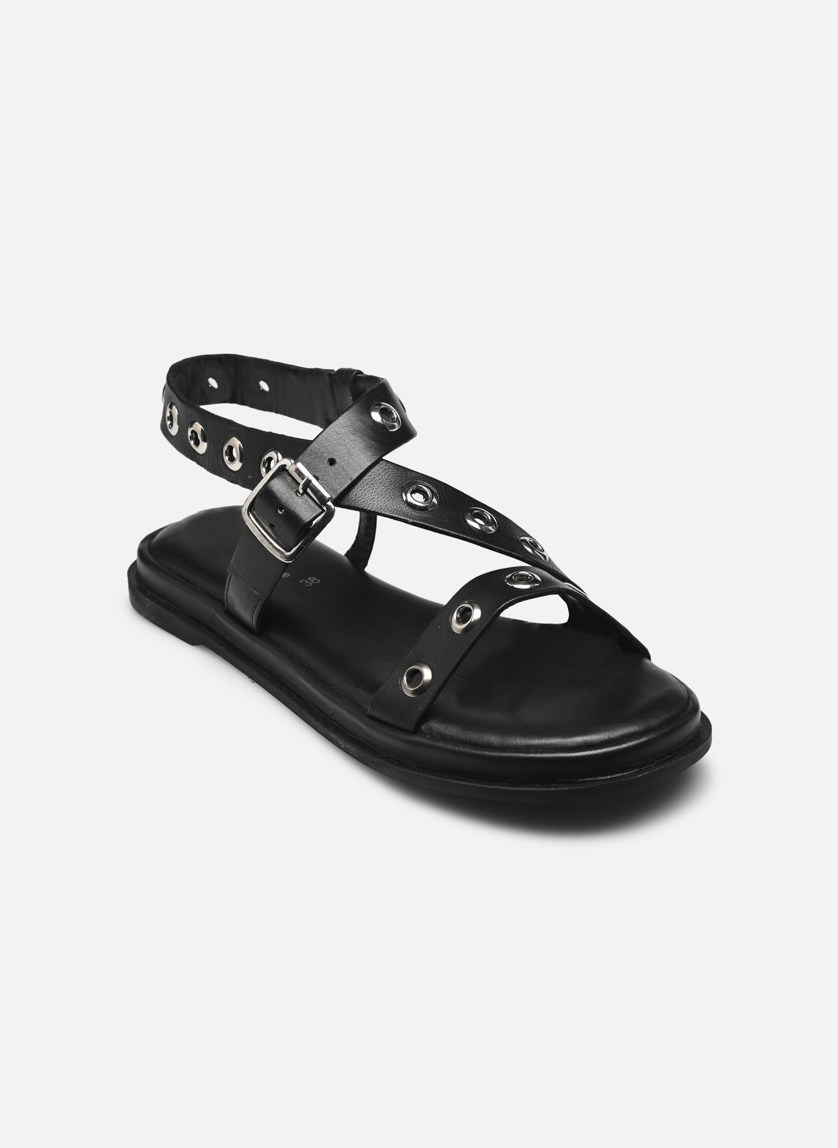 Sandali piatti Sh 2312 donna nero L'Atelier Tropézien Sandali piatti Sh 2312 donna nero BLACK