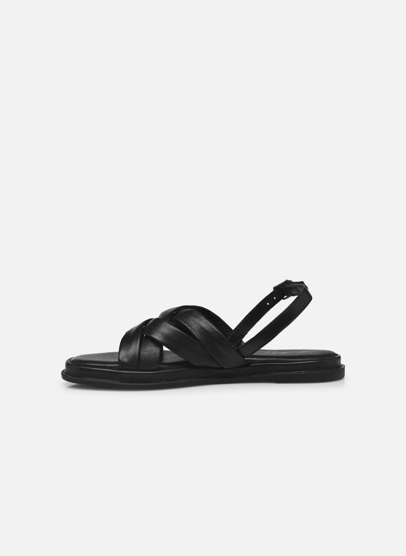Flache Sandalen Sh 2316 damen schwarz L'Atelier Tropézien Flache Sandalen Sh 2316 damen schwarz BLACK