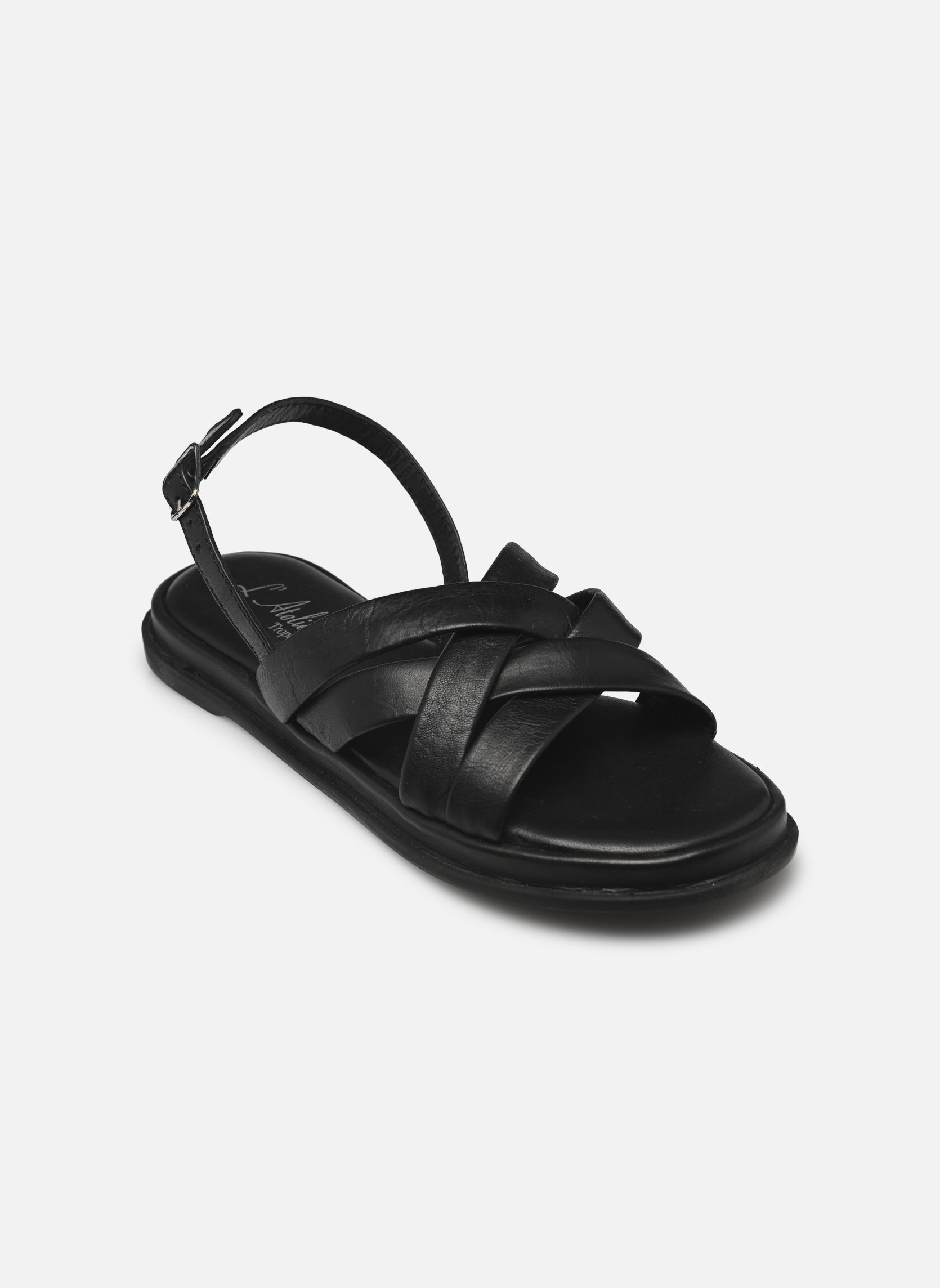 Flache Sandalen Sh 2316 damen schwarz L'Atelier Tropézien Flache Sandalen Sh 2316 damen schwarz BLACK