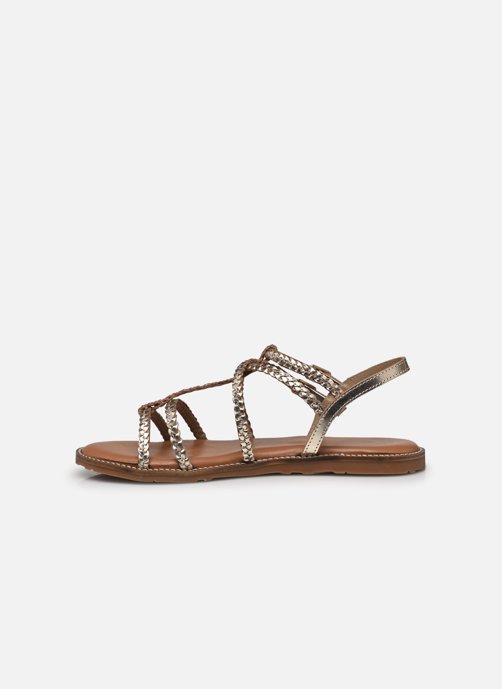 Sandali piatti Sh 2318 donna oro e bronzo L'Atelier Tropézien Sandali piatti Sh 2318 donna oro e bronzo GOLD